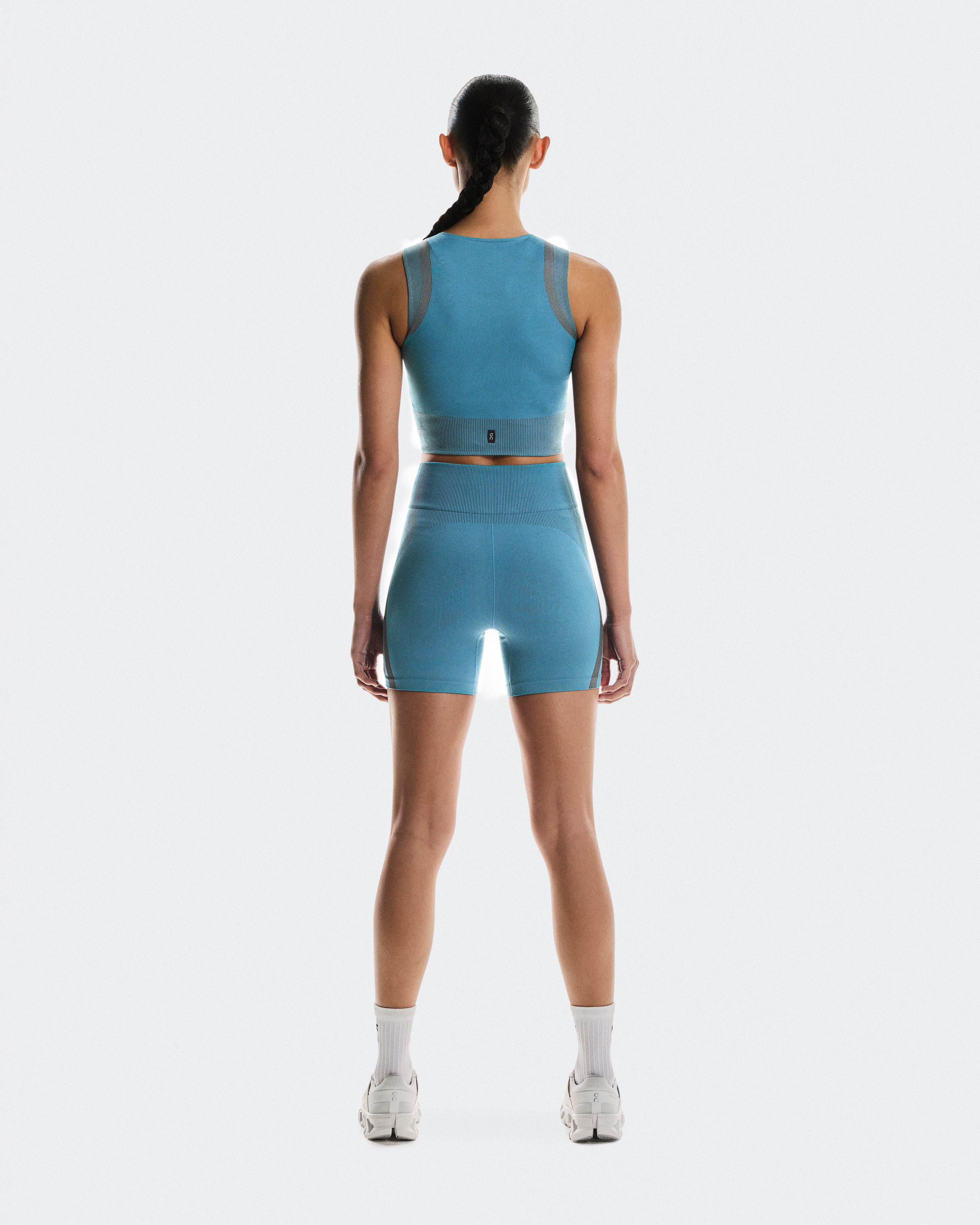 Studio Knit ShortsWomen / Niagara | Rock / L