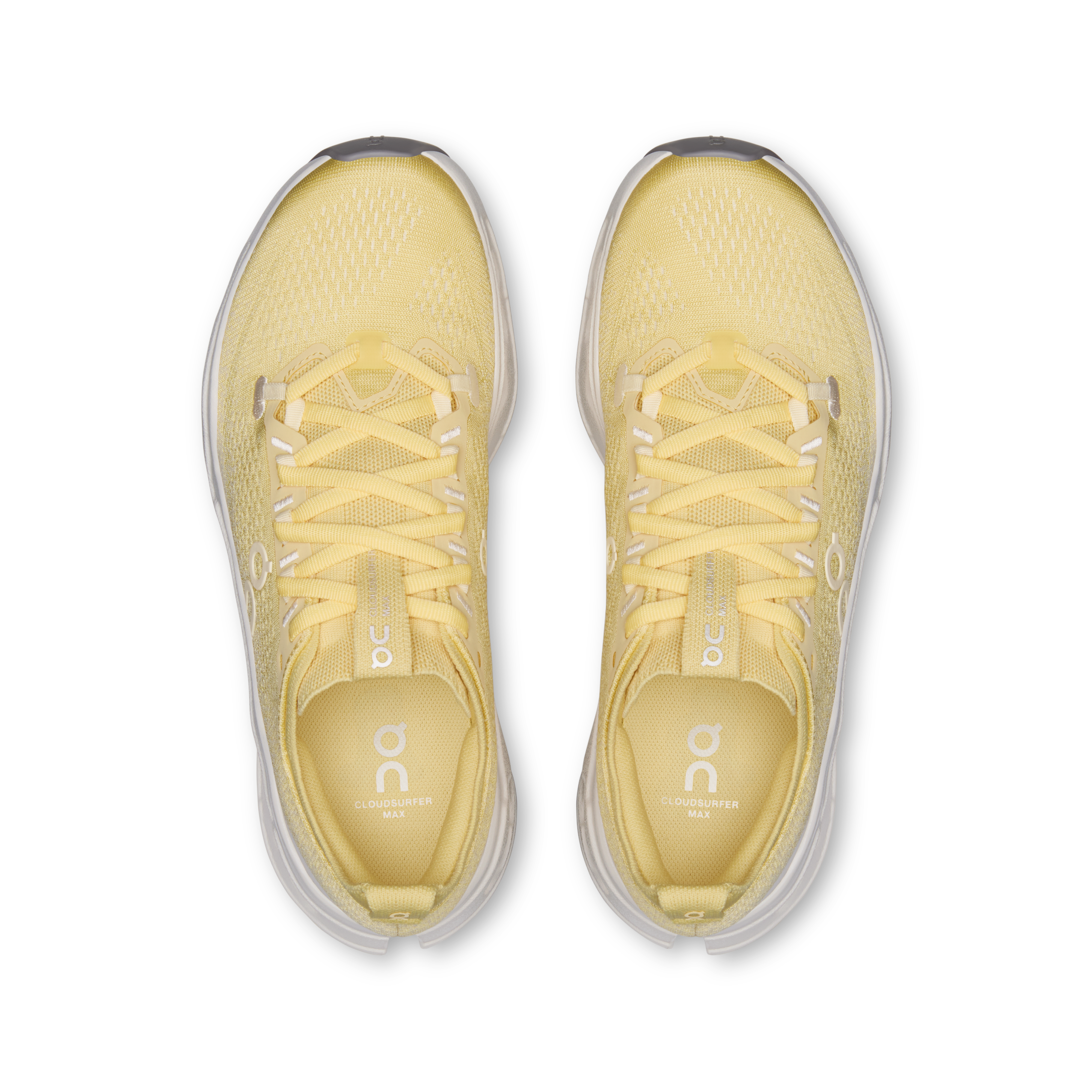 On Cloudsurfer Max Dijon & Ivory Femme Running sur route Chaussures