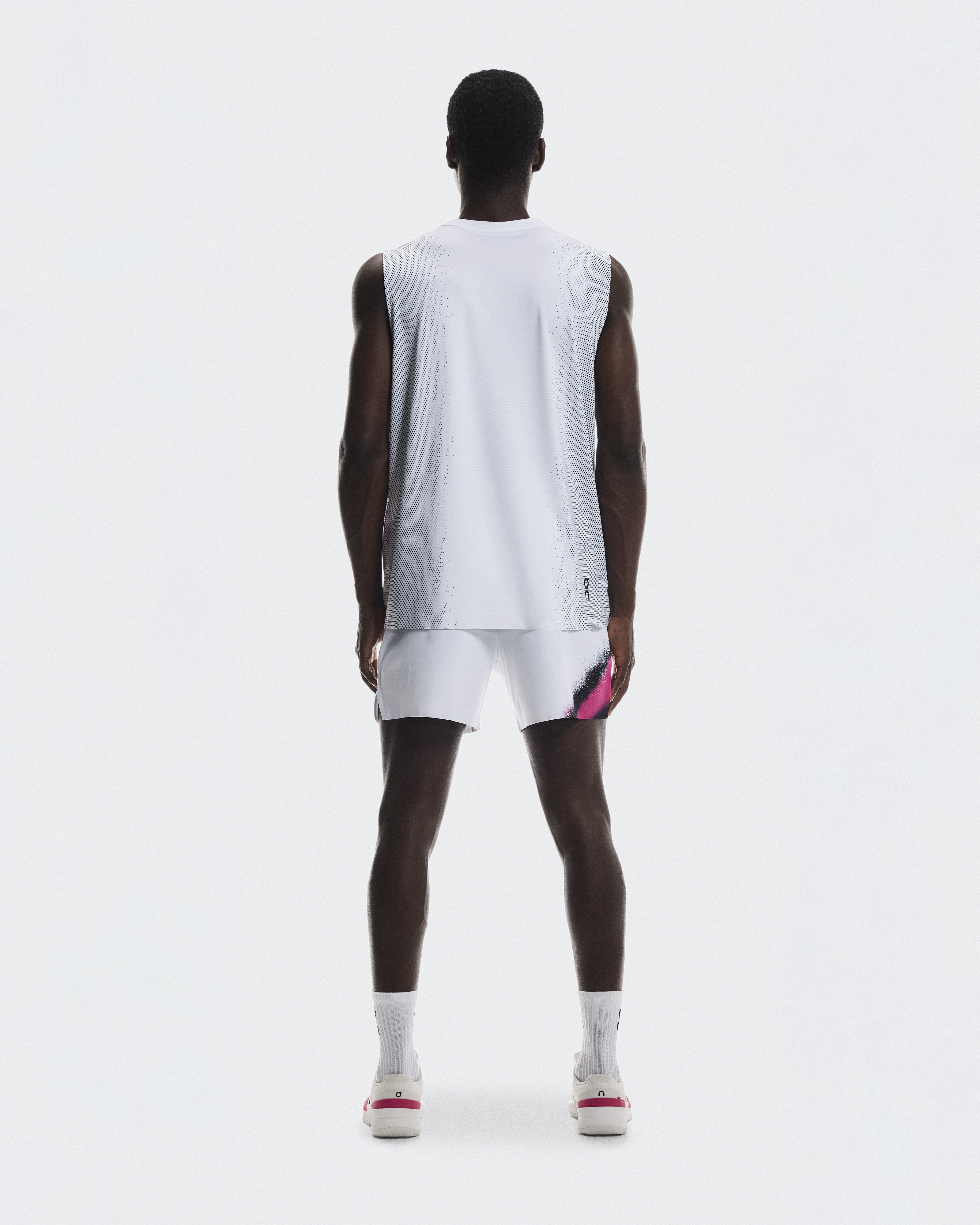 Men's Court Shorts | White & Black | On Hong Kong SAR