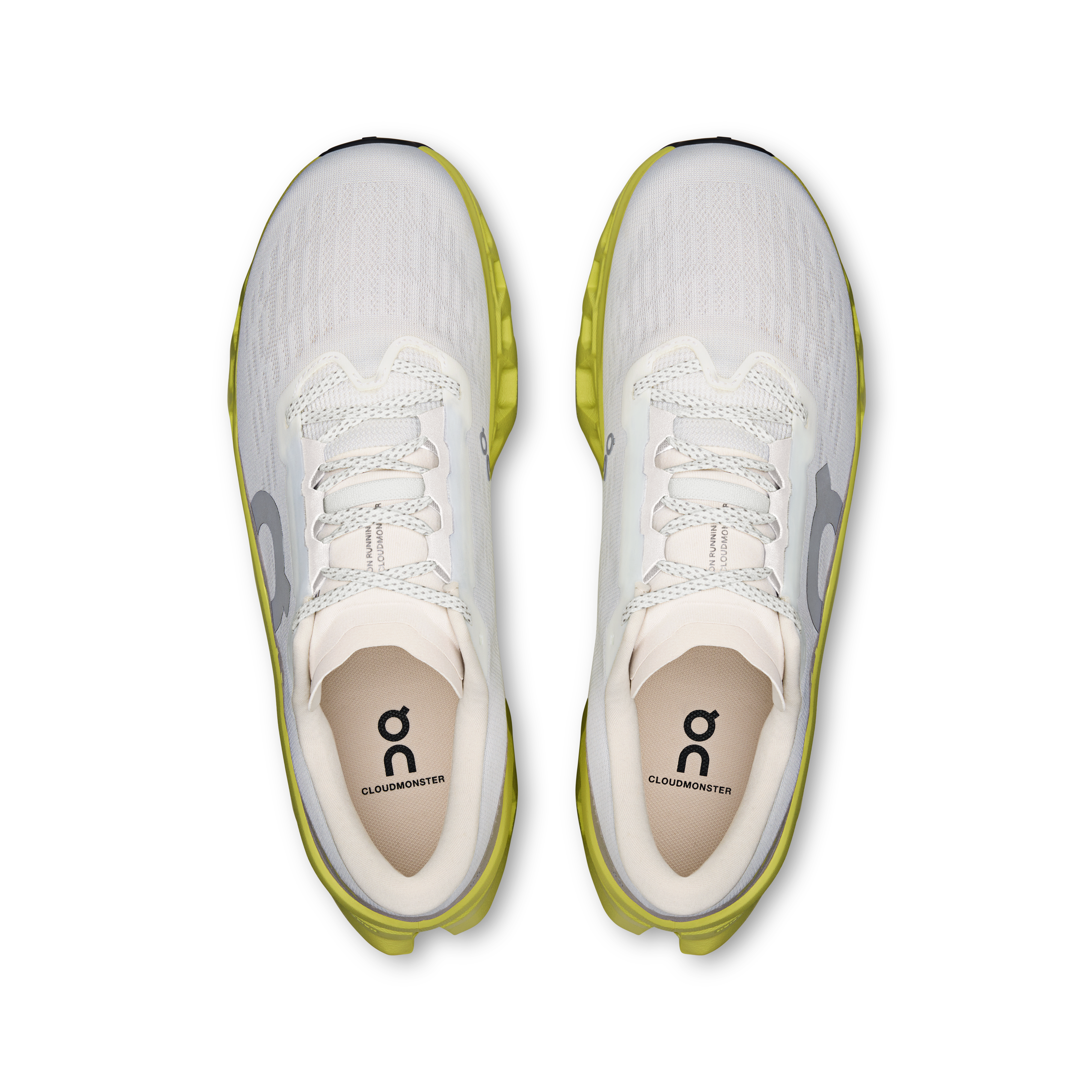 On Cloudmonster 3 Ivory & Limelight Men Road running Shoes