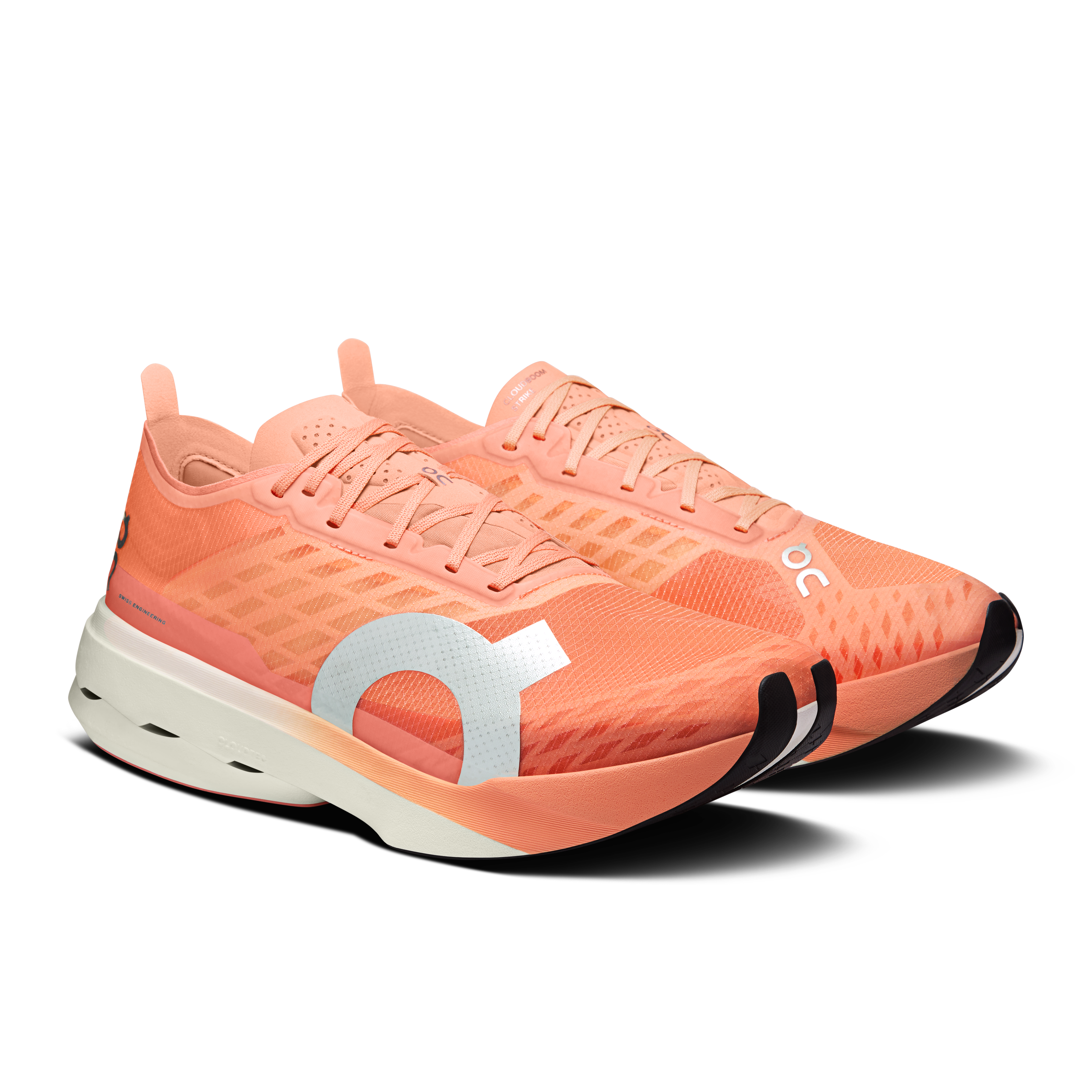 On Cloudboom Strike Sunstone & White Men Road running Shoes