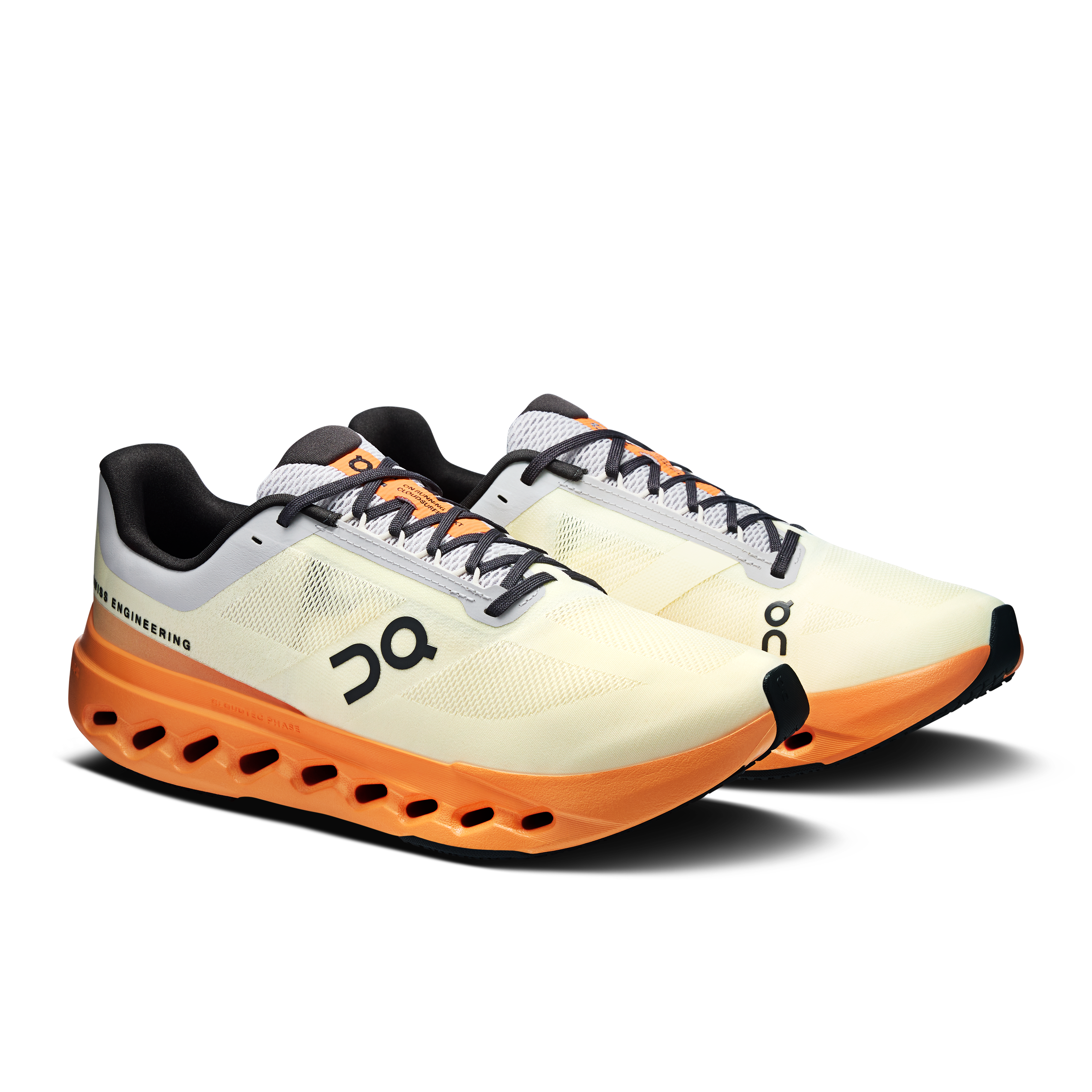 On Cloudsurfer Next Lychee & Tangerine Men Road running Shoes