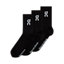 Logo Sock High 3P in Black
