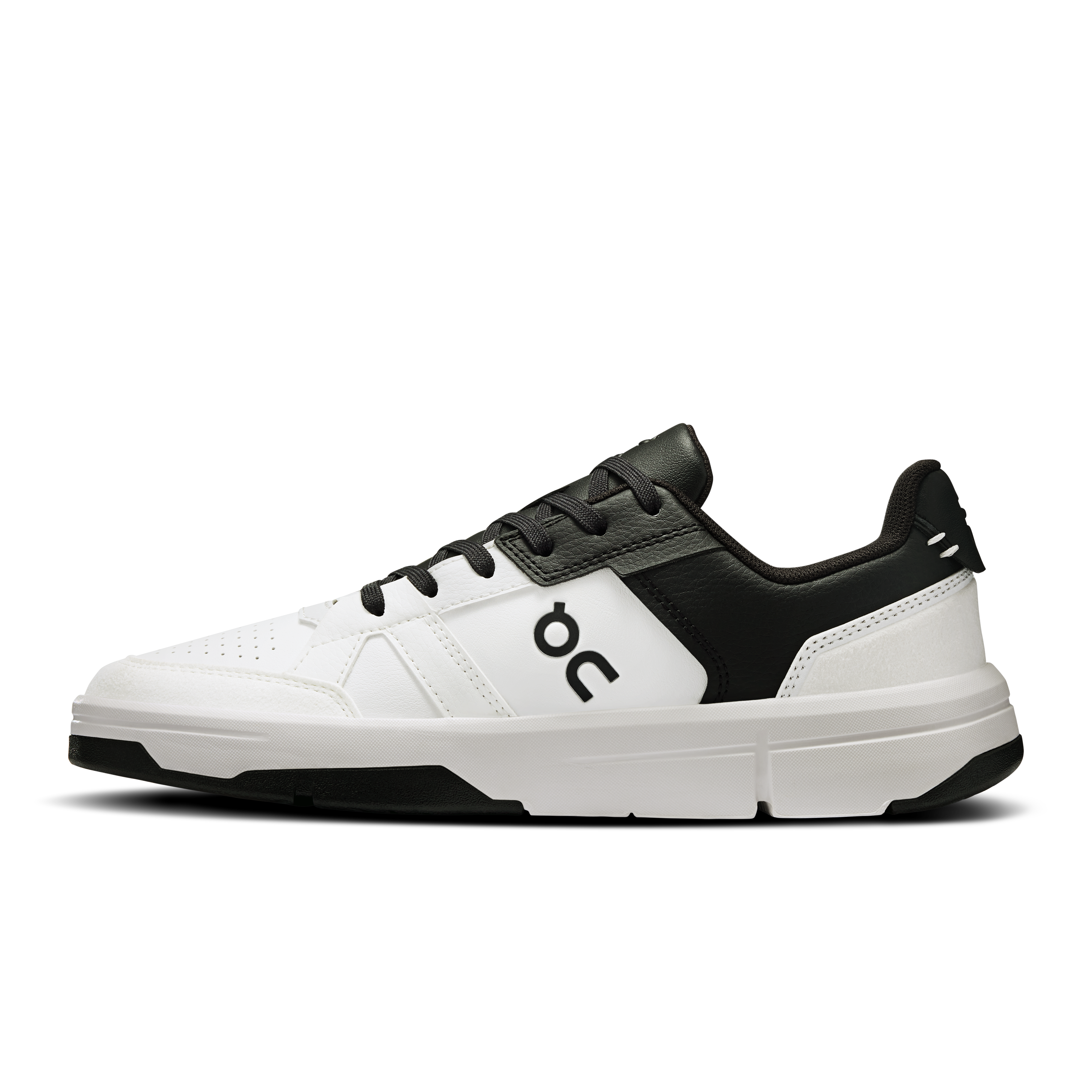 On THE ROGER Clubhouse White & Black Women Tennis Shoes