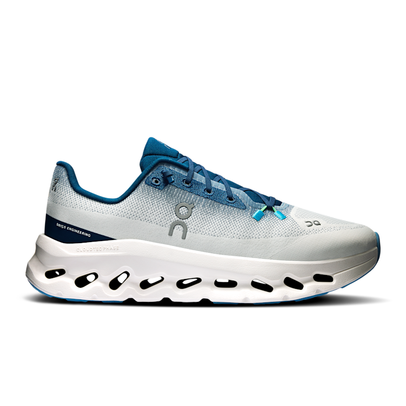 On Men's Cloudtilt Lifestyle Shoe in Ivory/Tempest, Size: 8, Recycled Polyester
