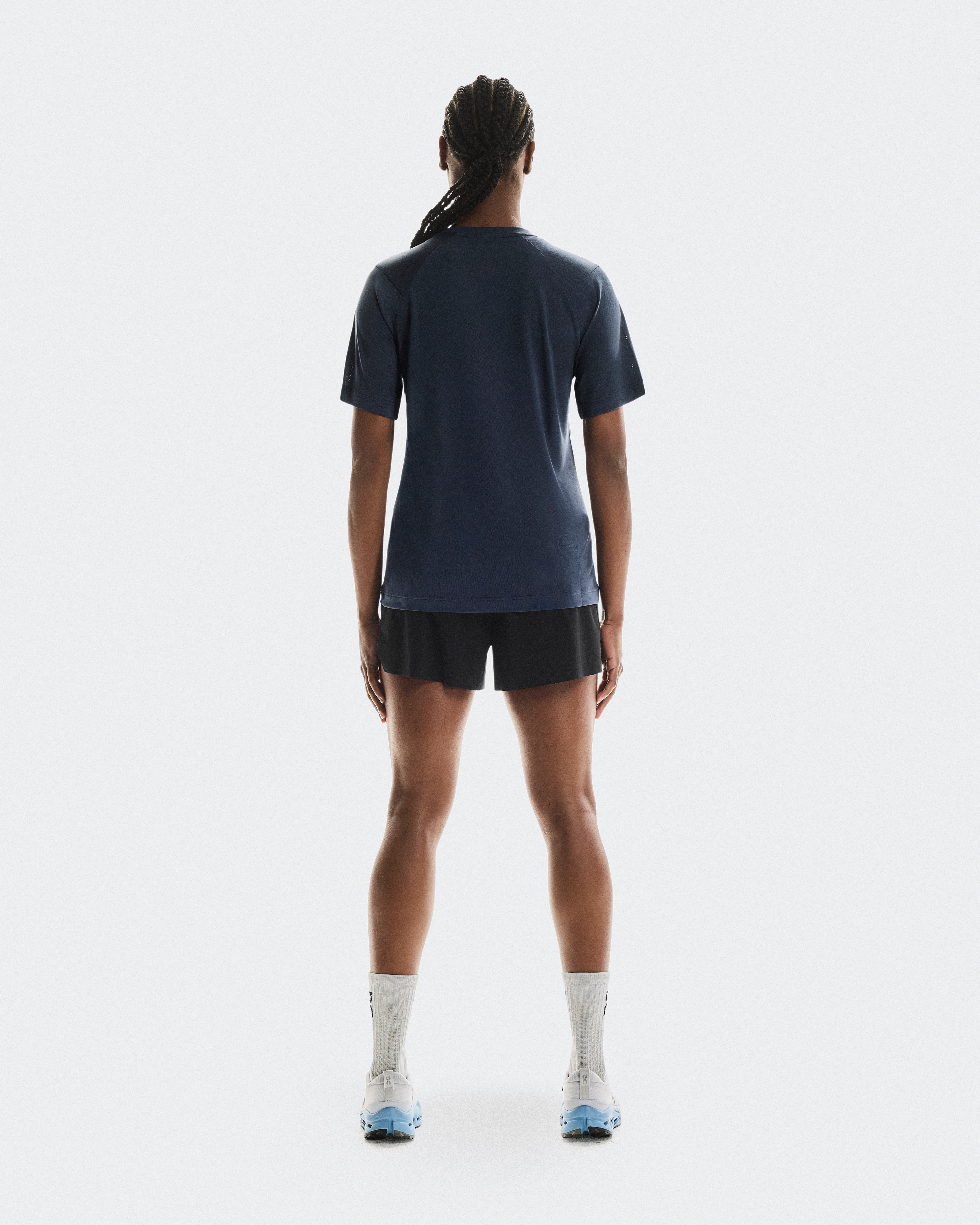 On Trail-T Navy Women Tops and t-shirts
