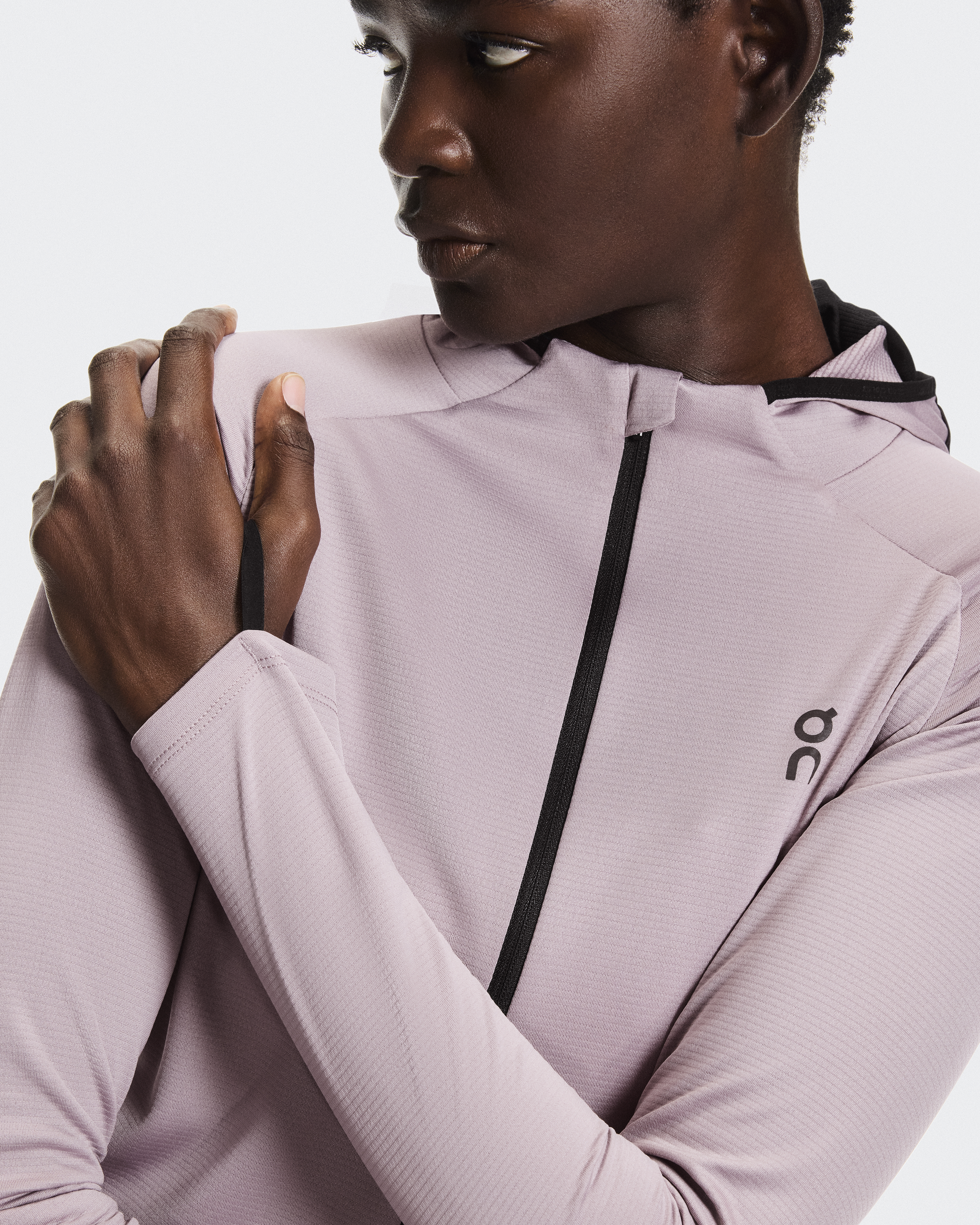 Climate Zip Hoodie: moletom feminino com balaclava e isolamento