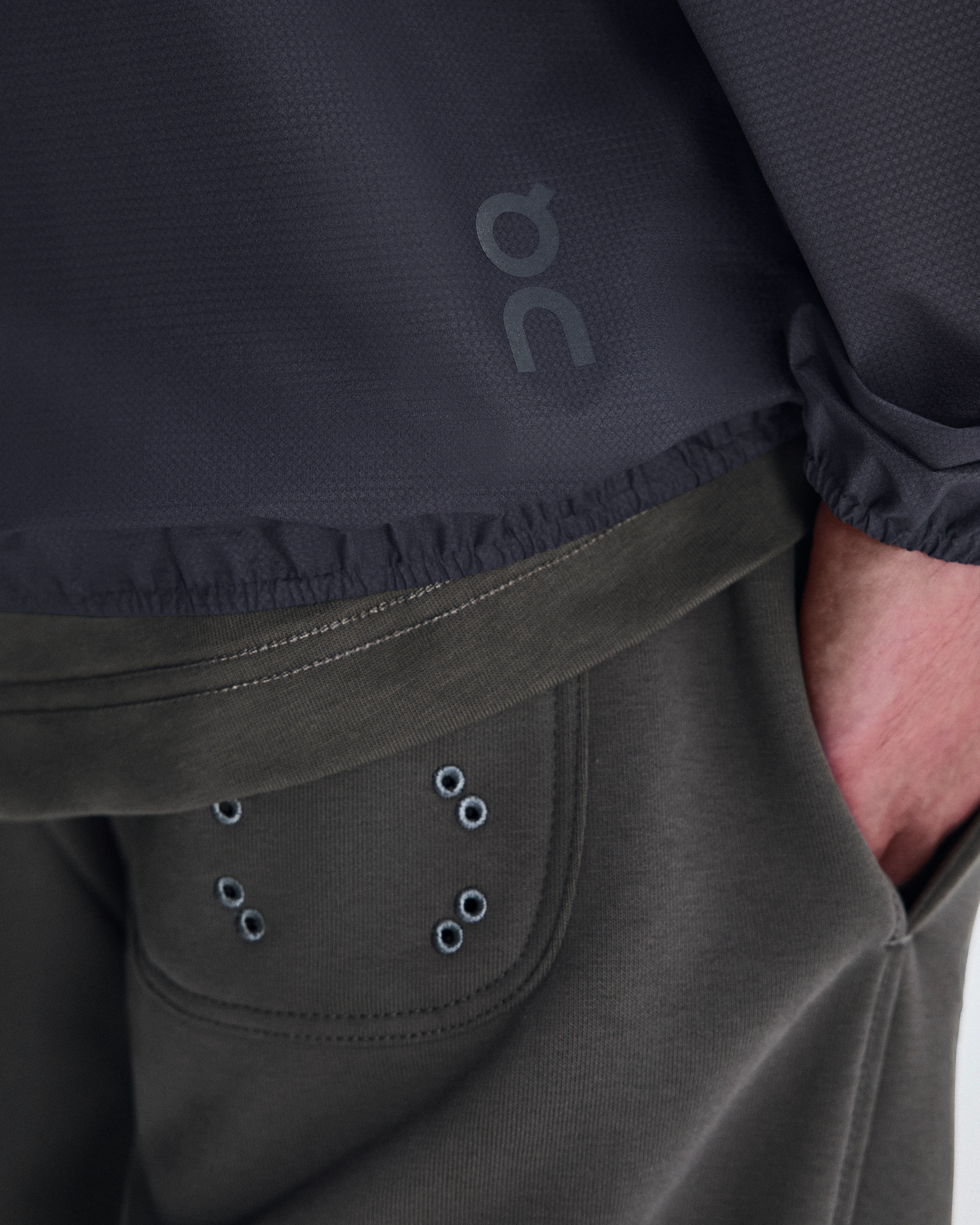 On Explore Lightweight Waterproof Jacket Ember Men Jackets