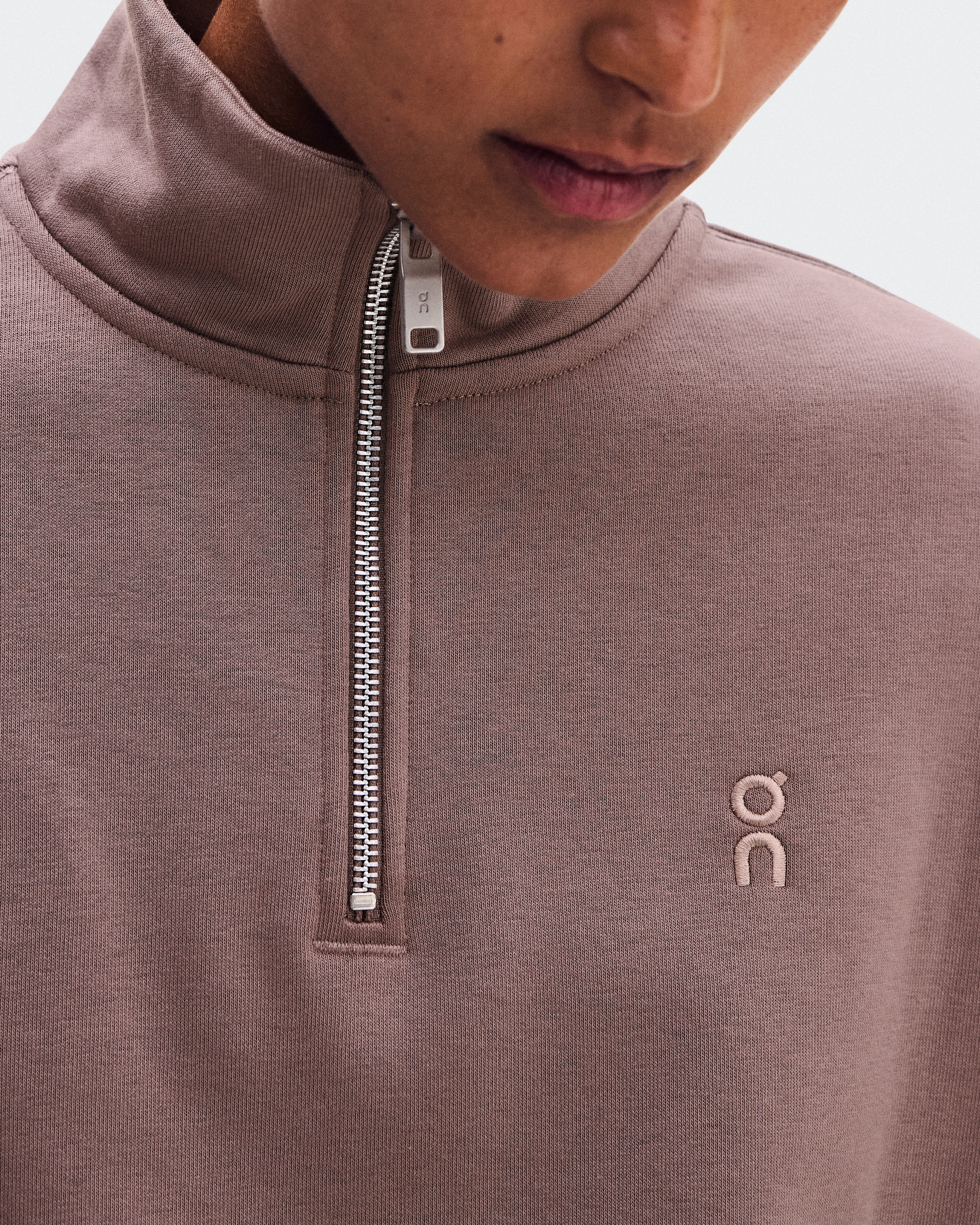 On Club Collective 1/4 Zip Clove Women – All-day comfort Hoodies and sweatshirts