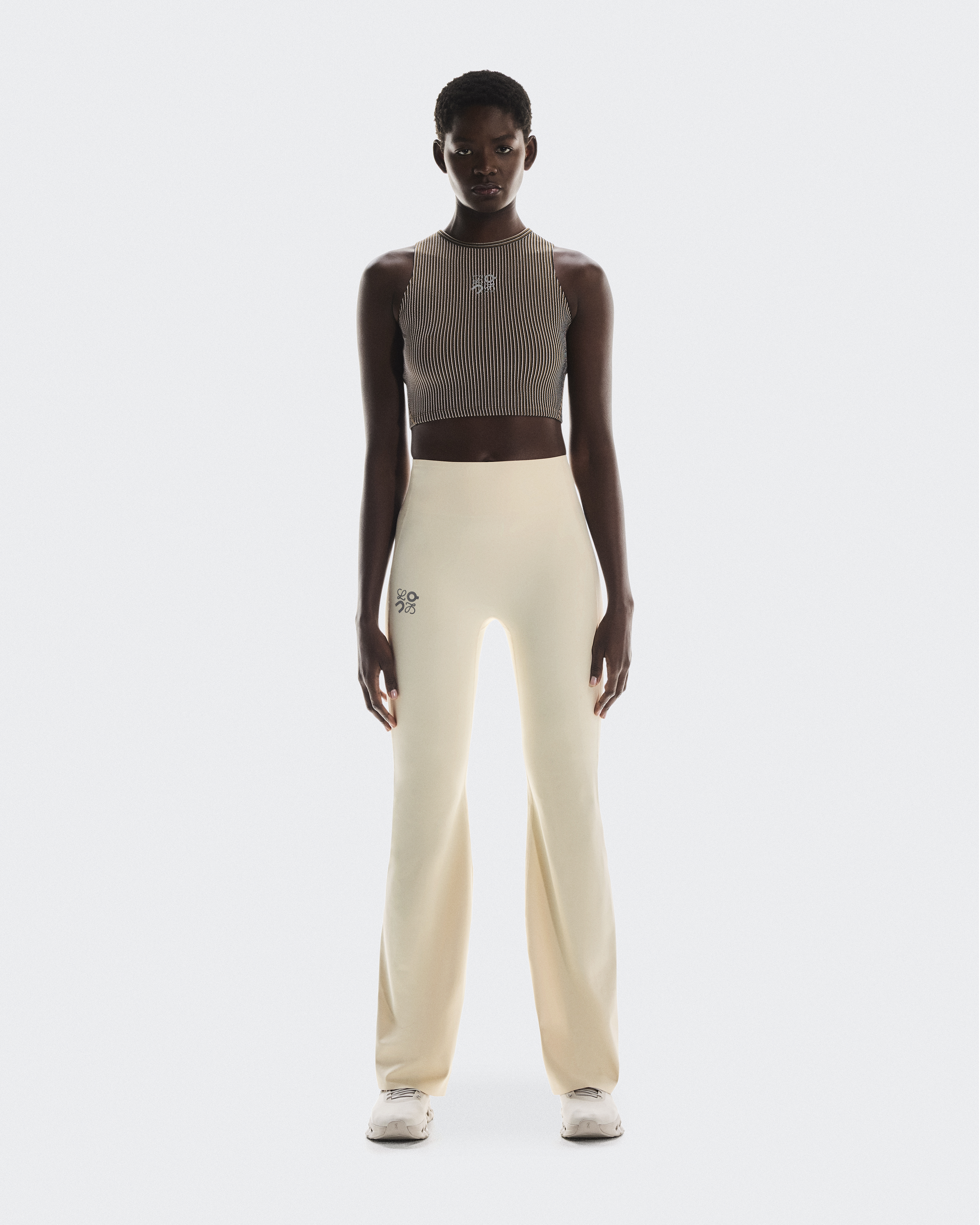 ウィメンズ Ribbed Tank Top LOEWE | ブラウン & ピンク | On 日本