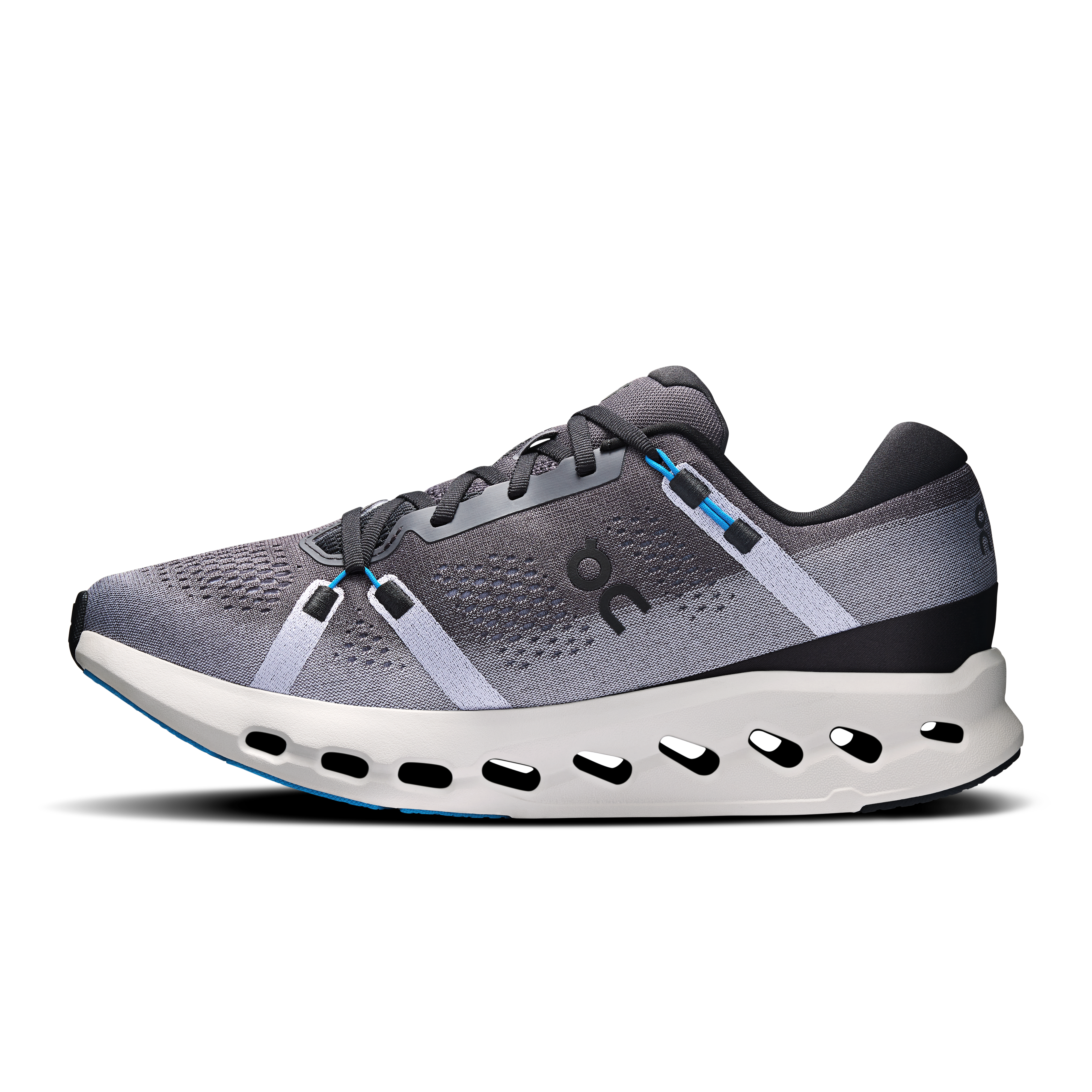 On Cloudsurfer 2 Wide Black & Malibu Men Road running Shoes