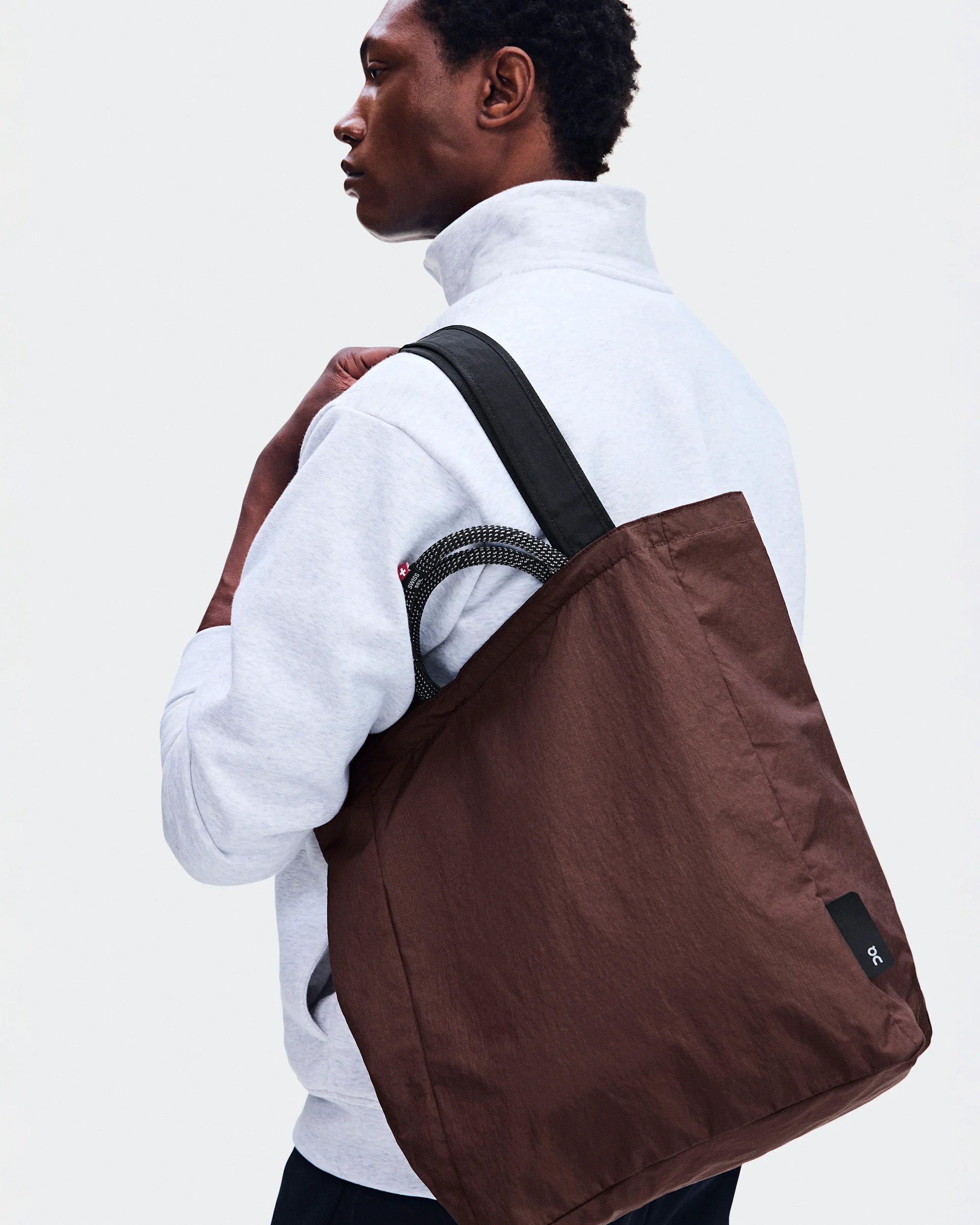 Tote Pack 25L Cacao | Black - thumbnail 4