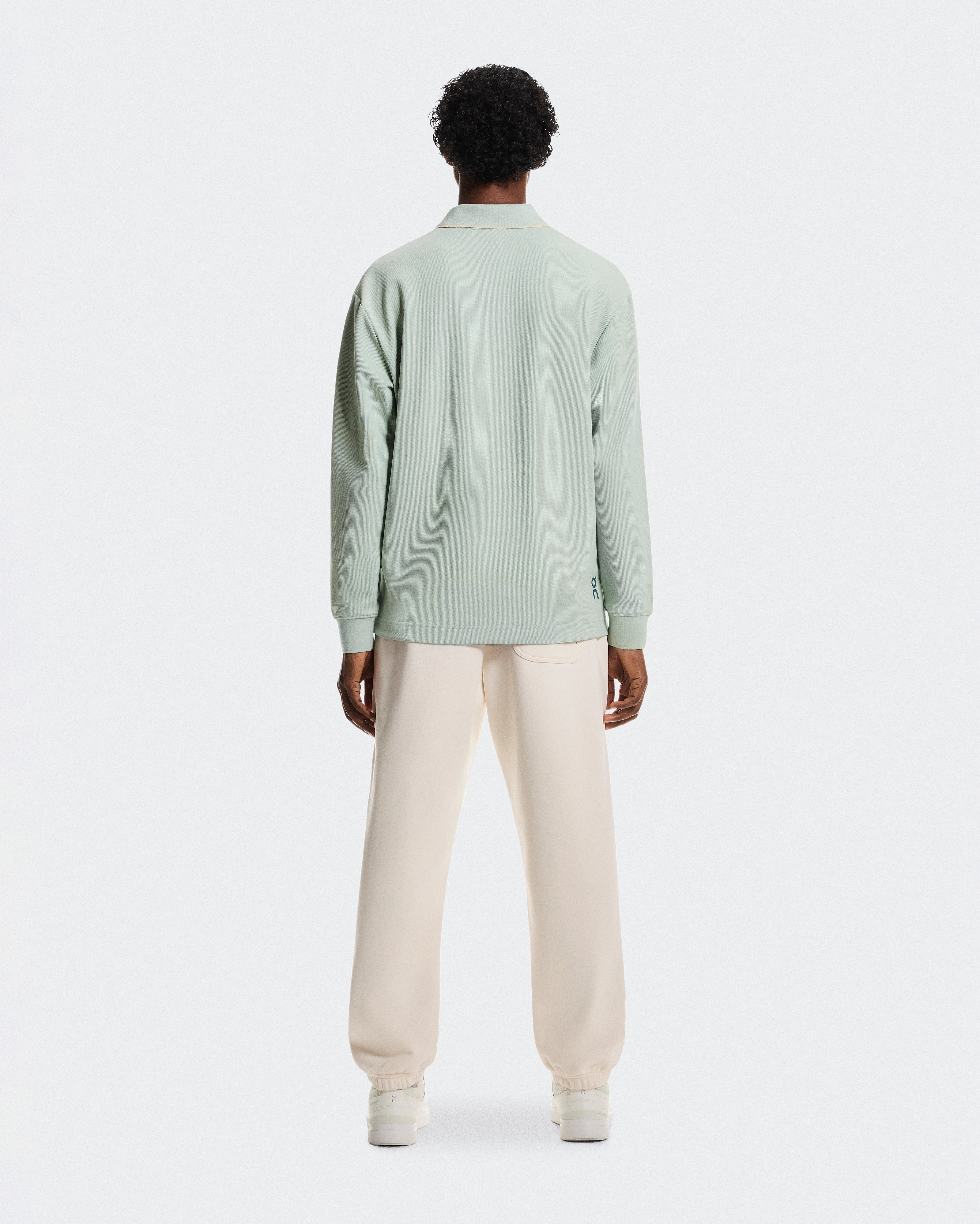 On Courtside Long-T Polo Mineral & Tide Men Tops and t-shirts