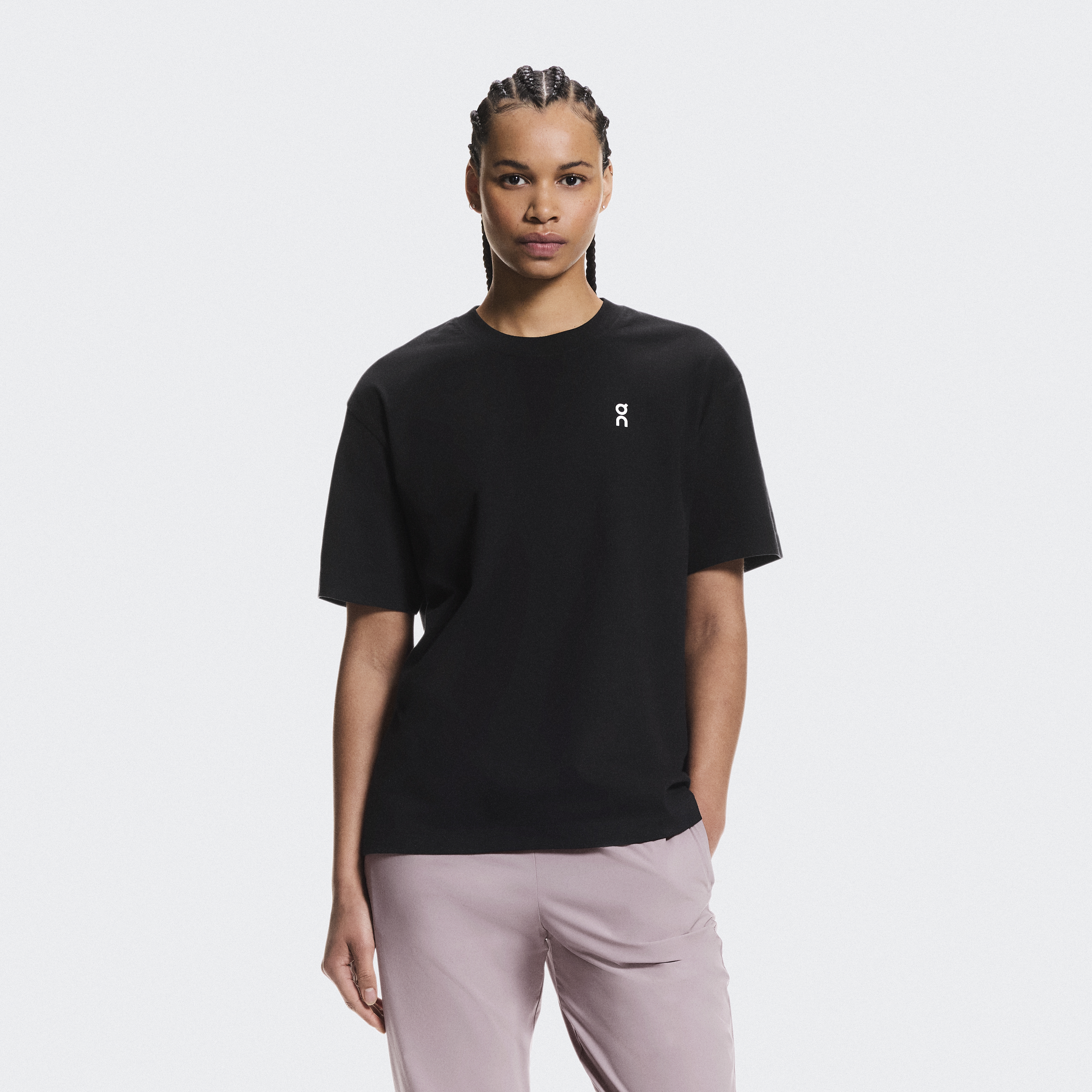 Club-T Rhythm Short-Sleeve Shirt in Black