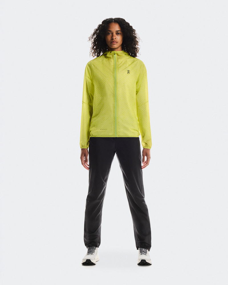 On Women's Ultra Jacket in Limelight/Lime, Size: XS, Polyamide