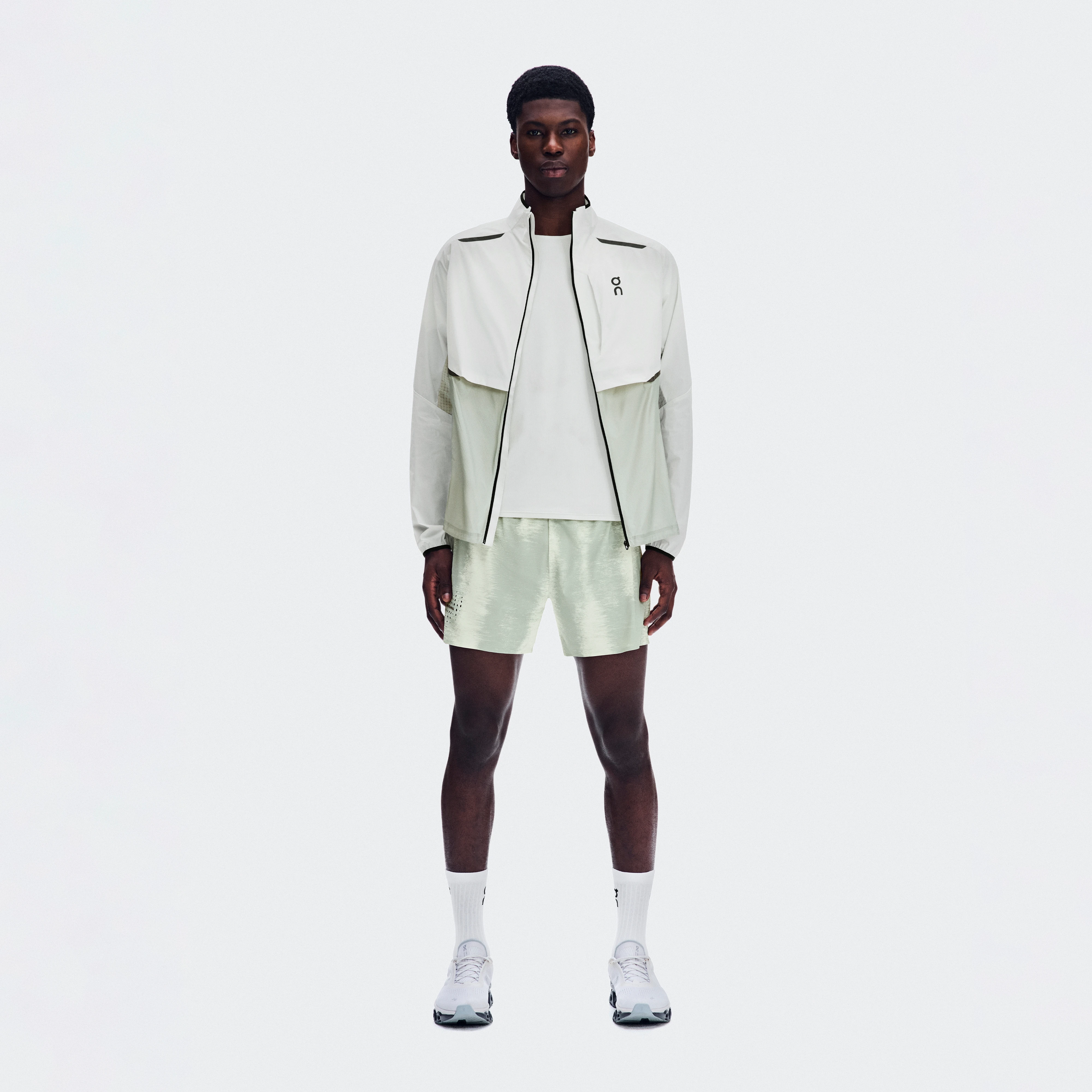 On Performance Shorts Terra Seedling & Tin 남성 – 퍼포먼스 러닝, 따뜻한 날씨를 위한 트레이닝 아이템 쇼츠