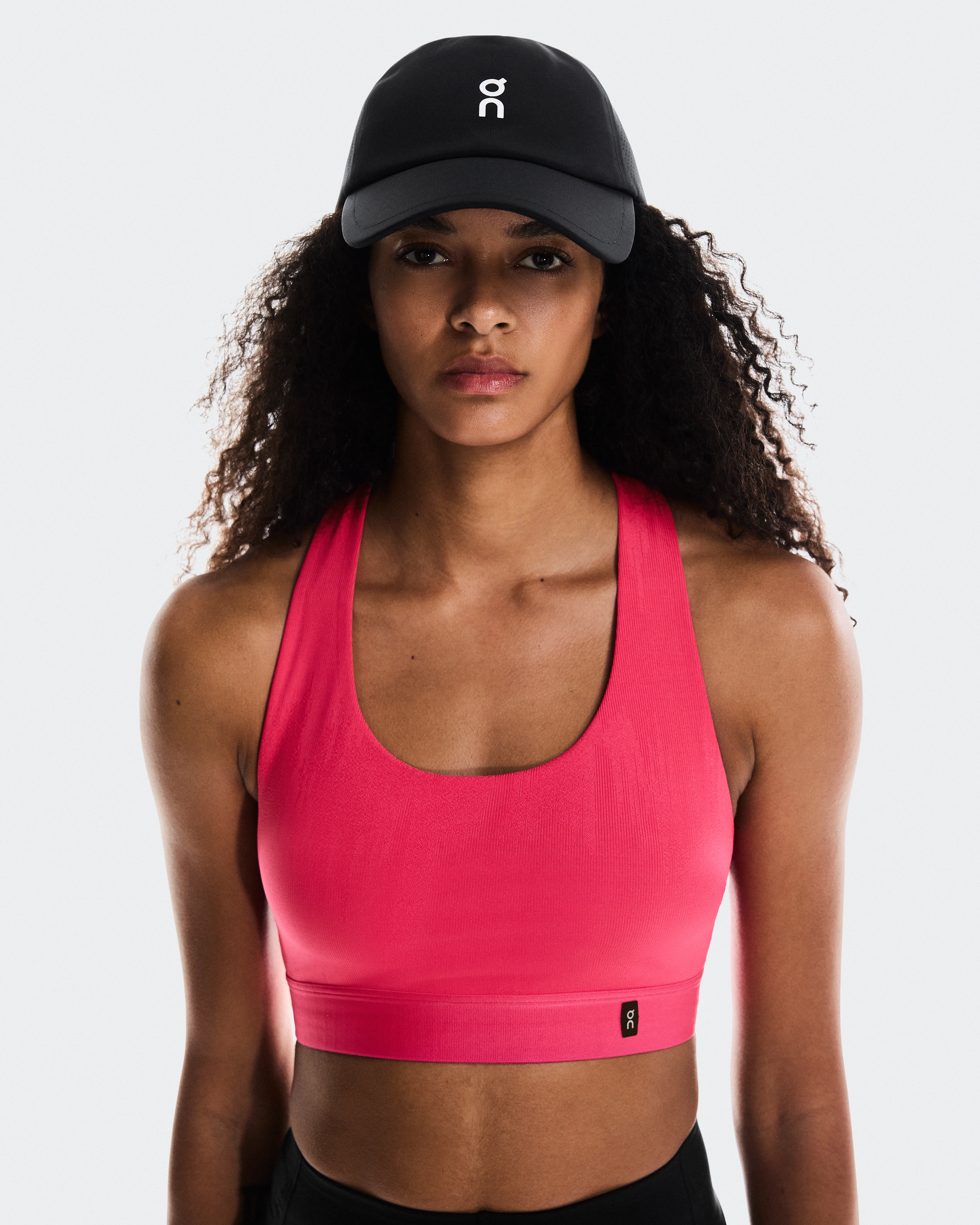 On Court Cap Black & Black Unisex Headwear