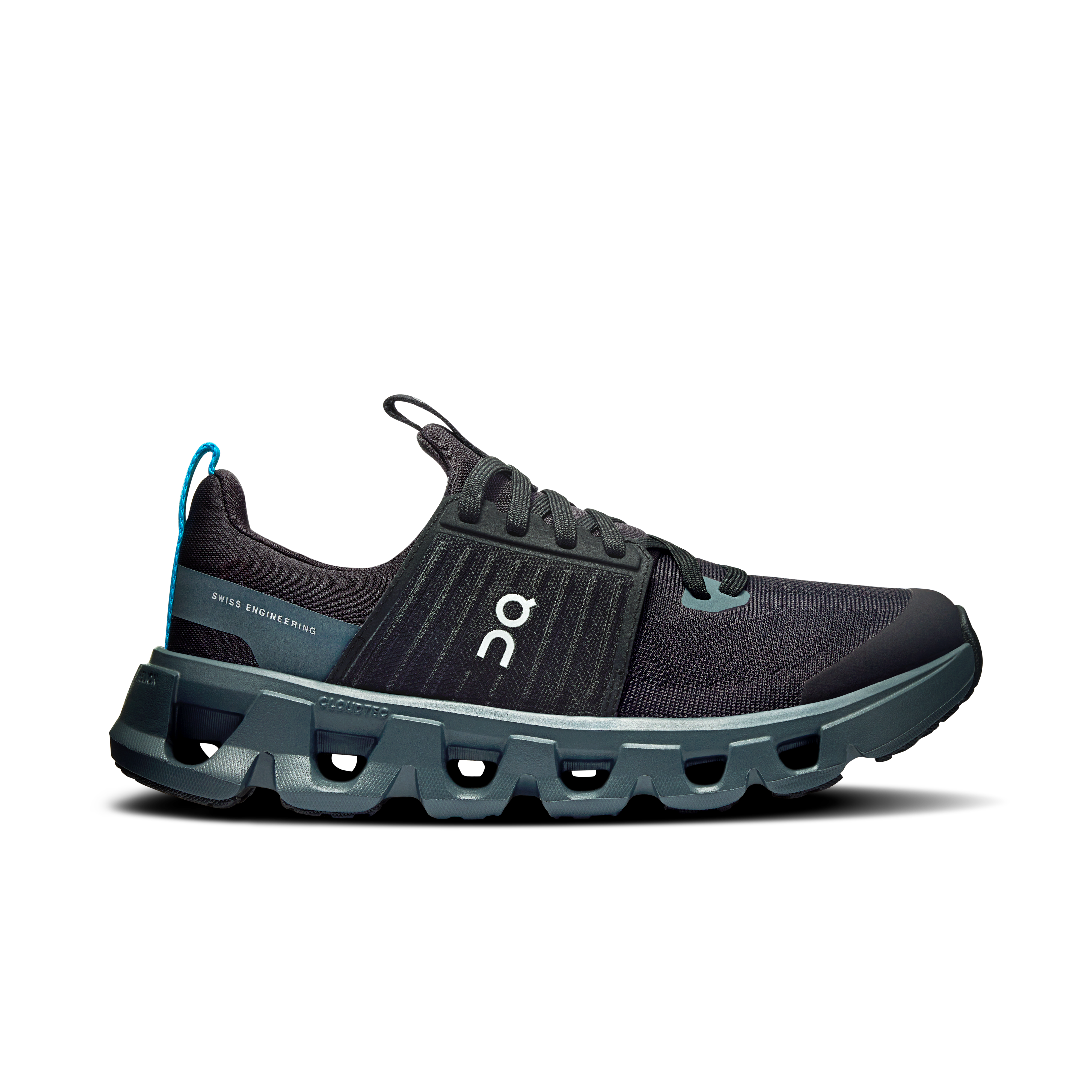 On Cloudswift Youth Black Grey Youth Youth – Adapted CloudTec®, run-inspired, all-day play Shoes