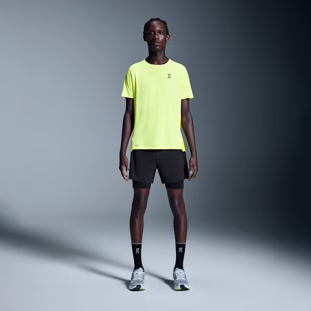 5" Performance 2/1 Shorts in Black