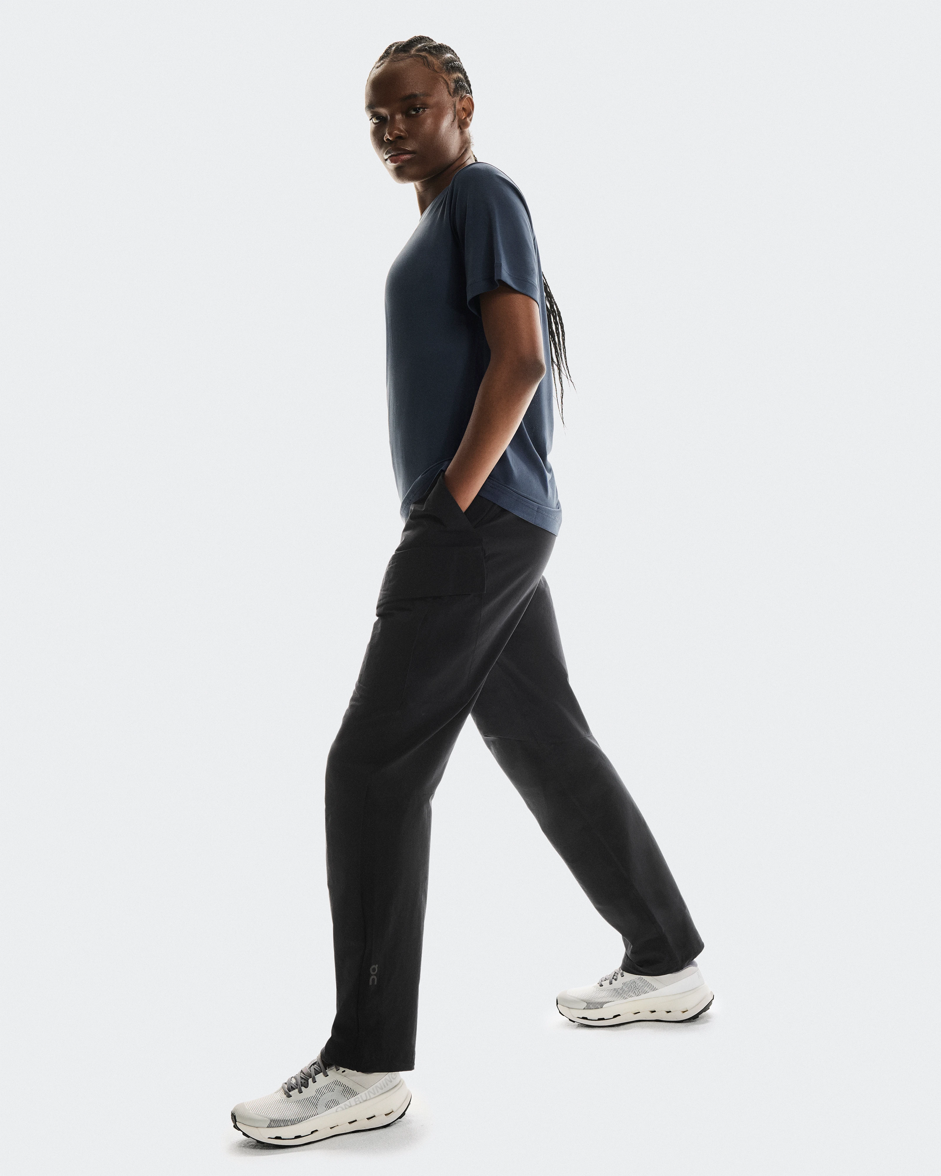 On Trek Pants Black Women Pants