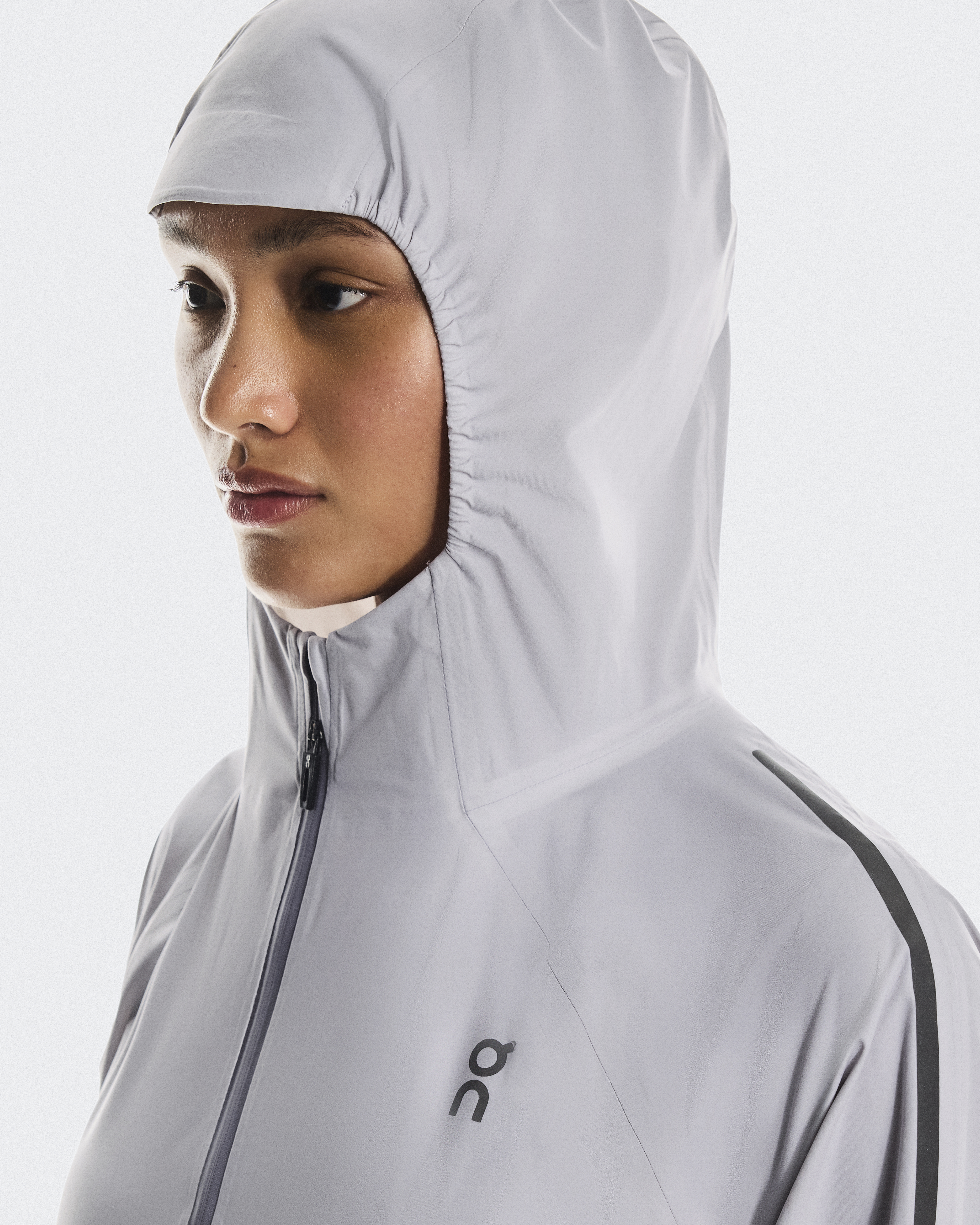 glam lips グロッシー ライトパファー JACKET グレー ストレッチ Gray スキニー