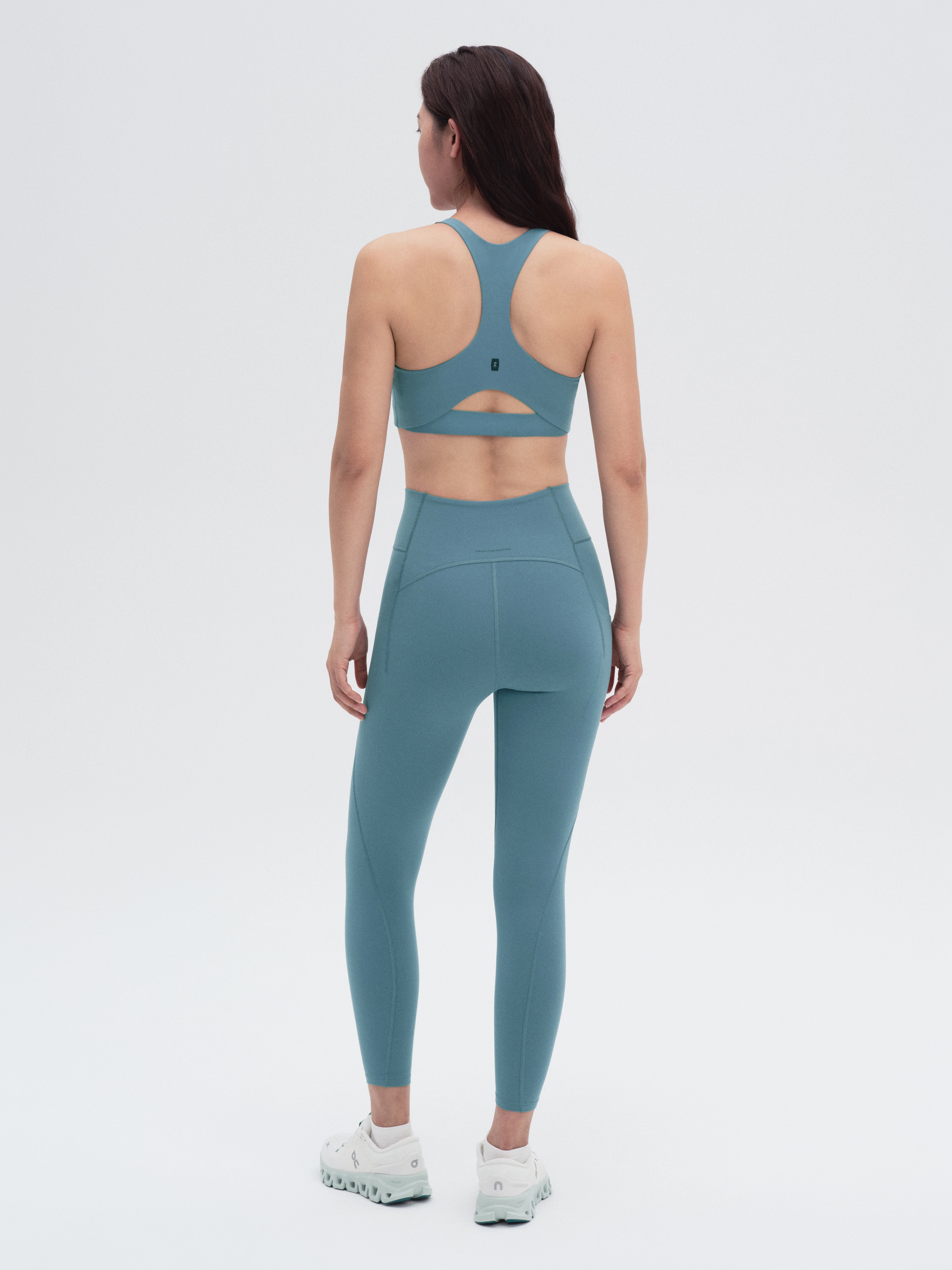 On Studio Leggings 7/8 A 24" Agave 여성 타이츠