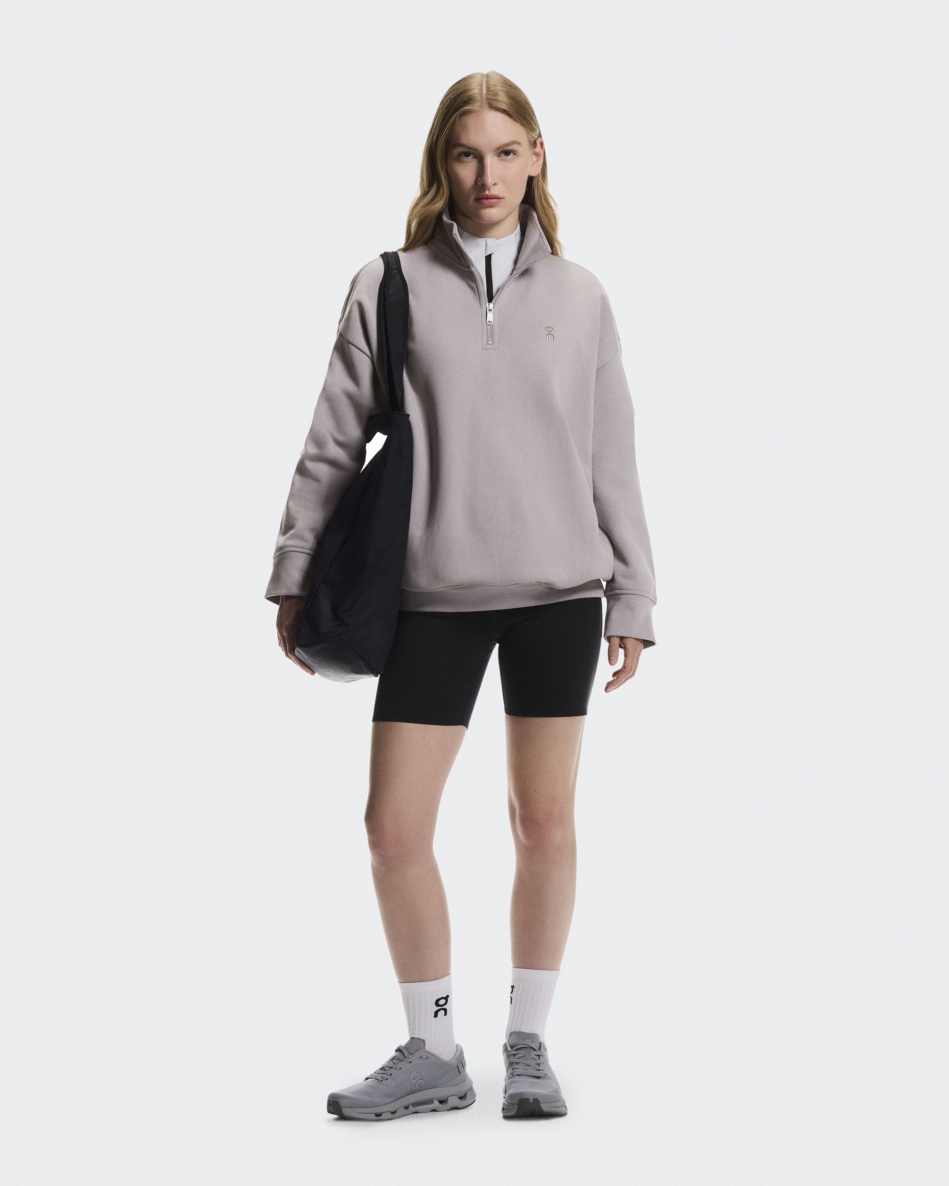 Women's Club Collective 1/4 Zip | Grey | On United States