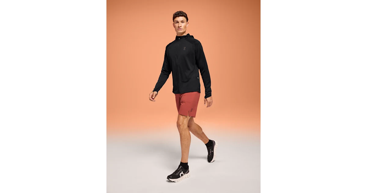 Men's Climate Zip Hoodie | Black | On United States Men's Climate Zip Hoodie | Black | On United States