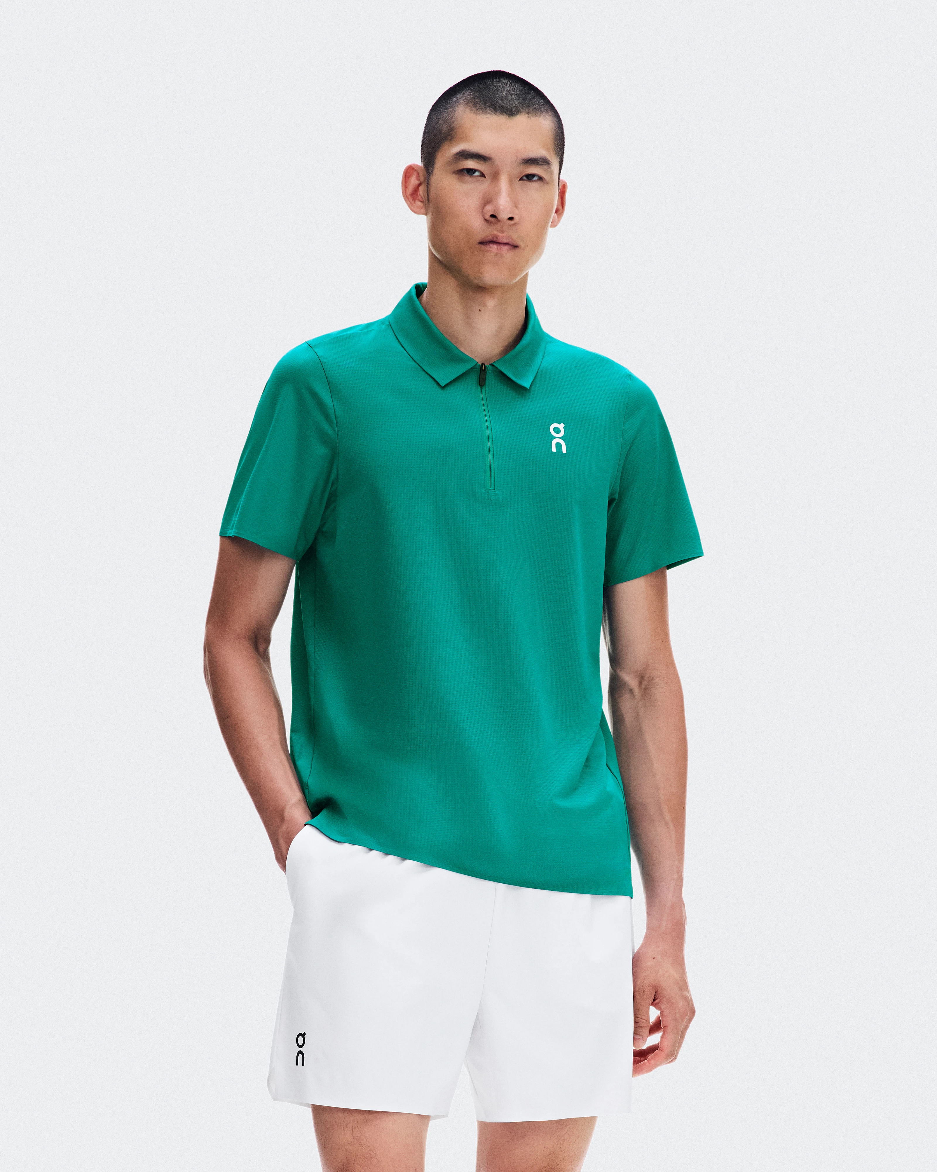 On Court Polo Neem Men Tops and t-shirts