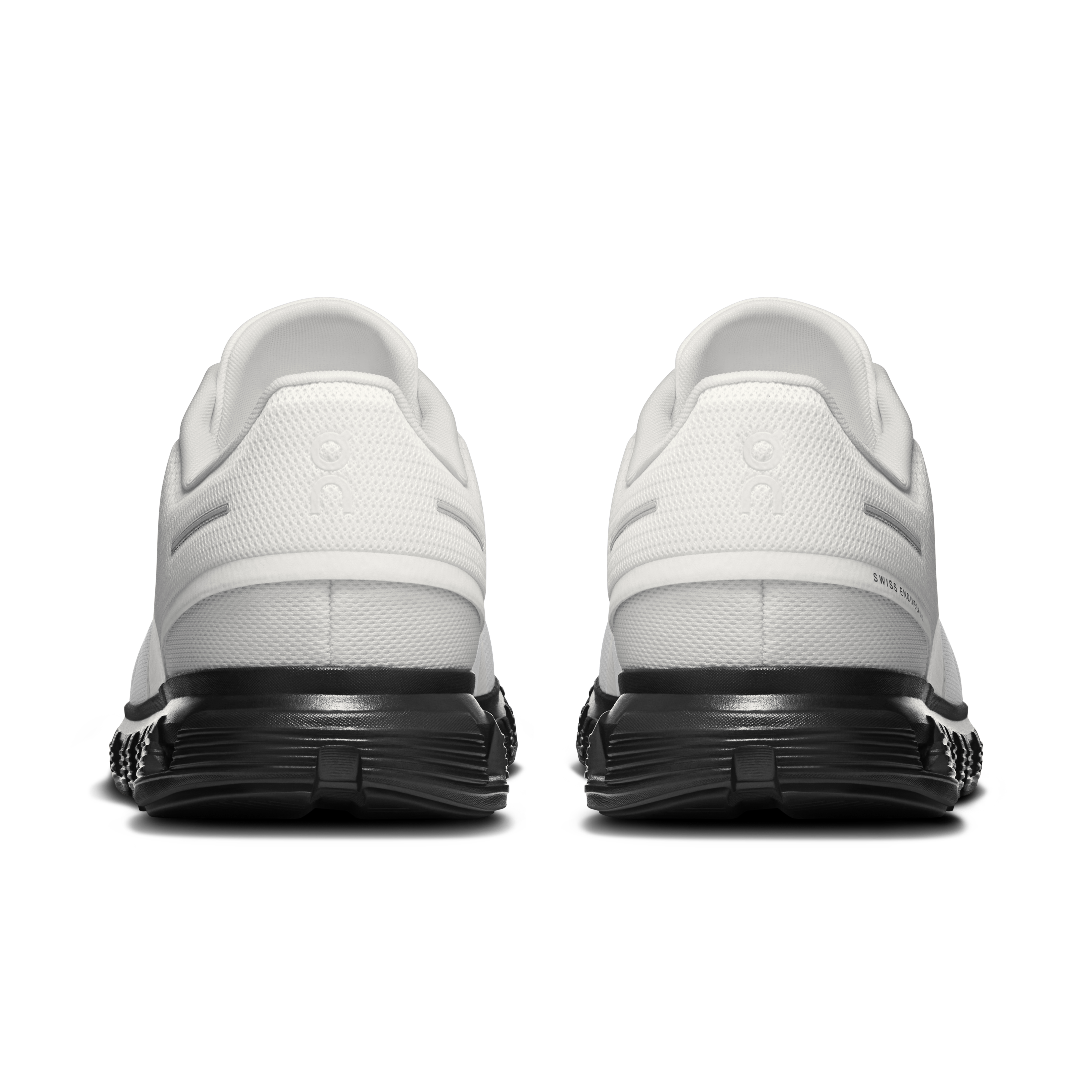 On Cloud 6 White & Black Herren Aktiver Lebensstil Schuhe