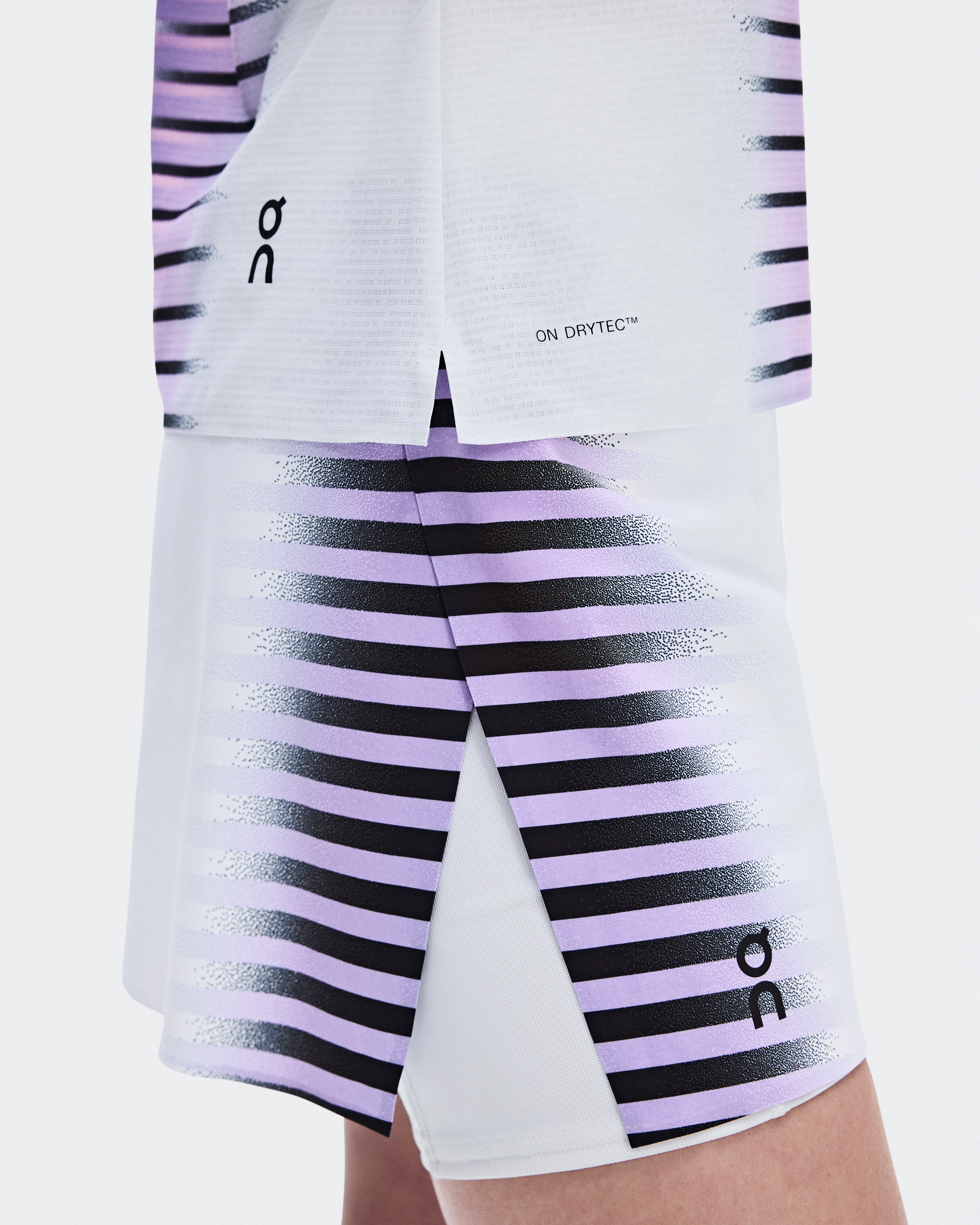On Court-T Edge Bloom & White Women Tops and t-shirts