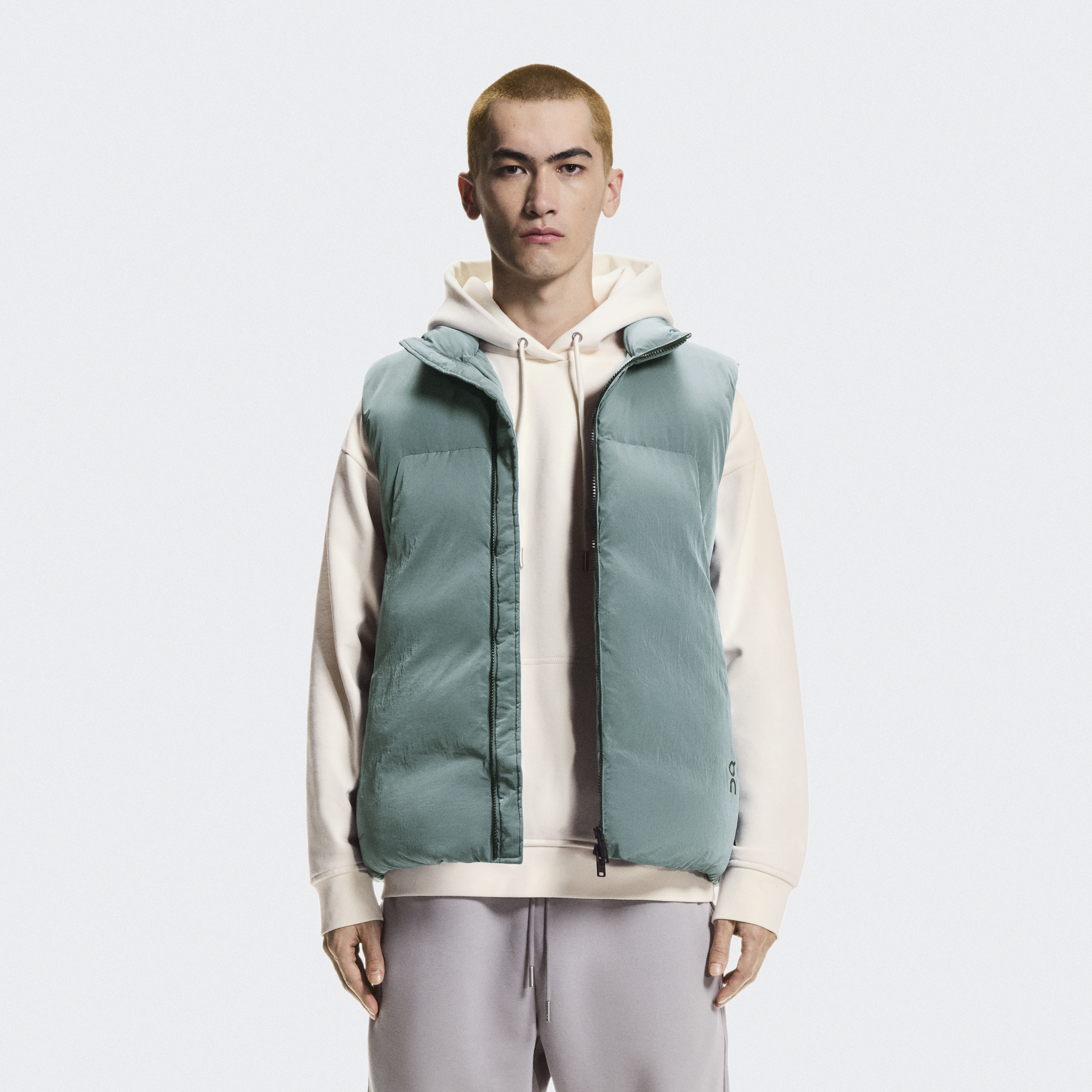 All-Day Puffer Vest in Tide