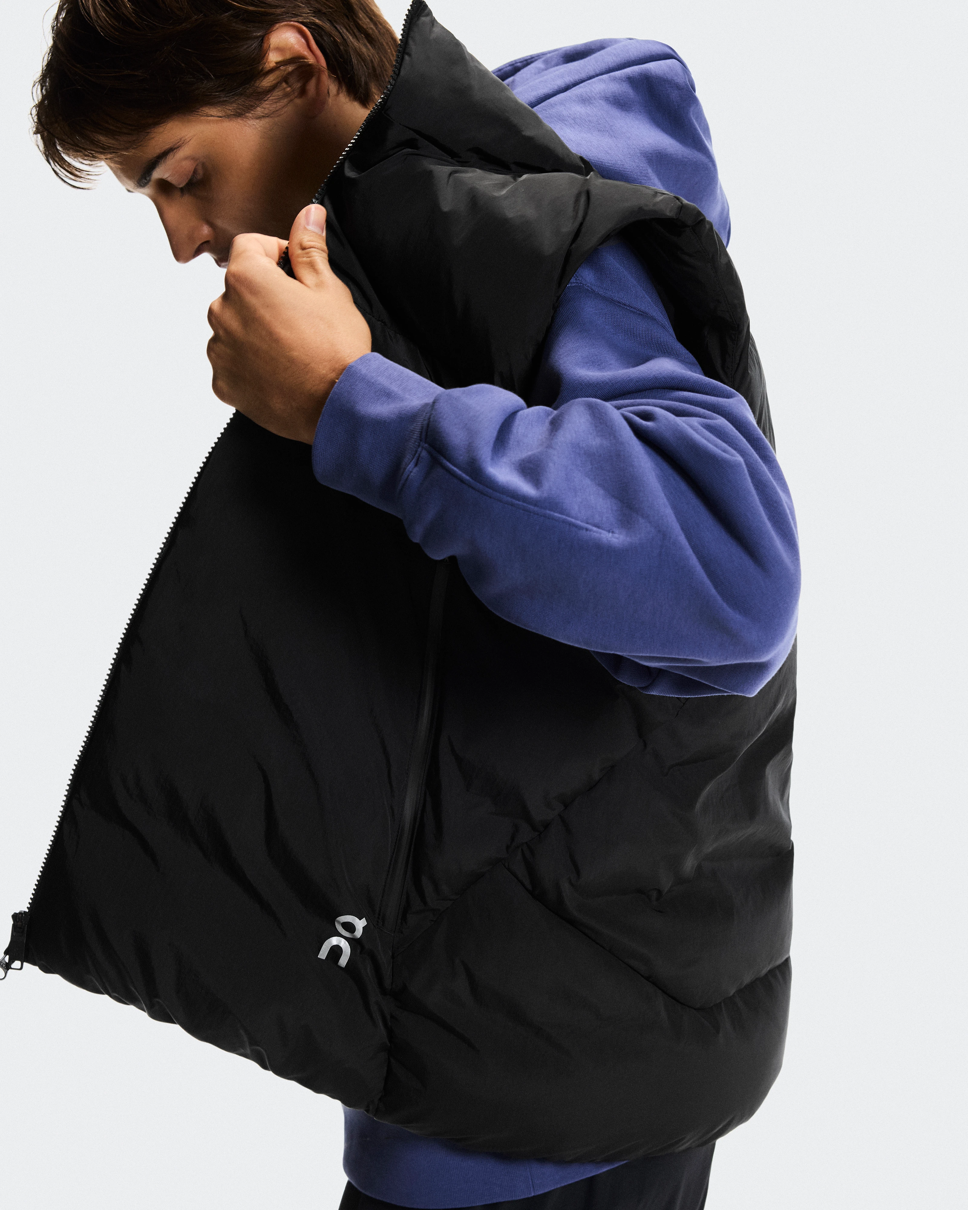 On All-Day Puffer Vest Black Men Jackets