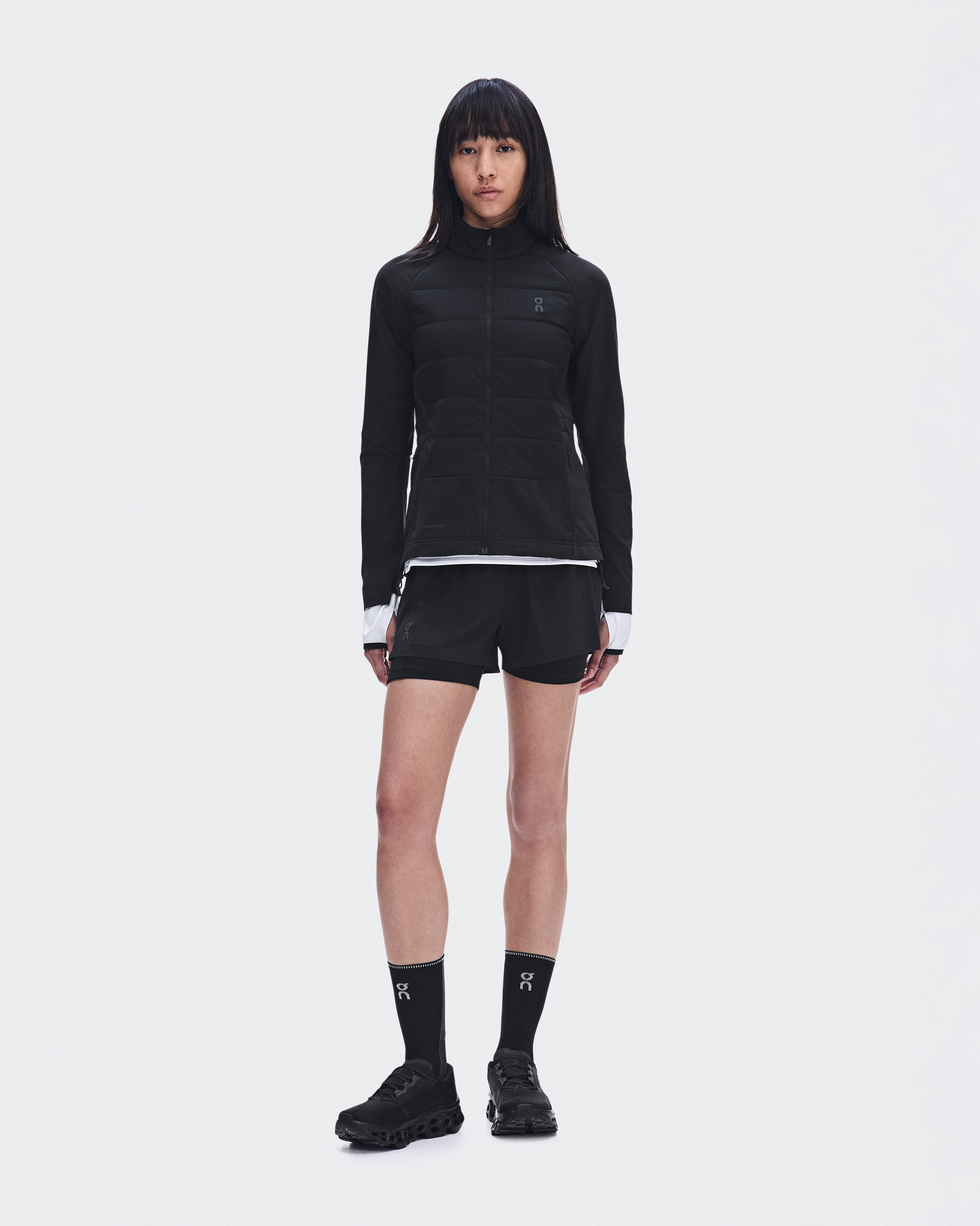 Weather Hybrid Jacket in Black