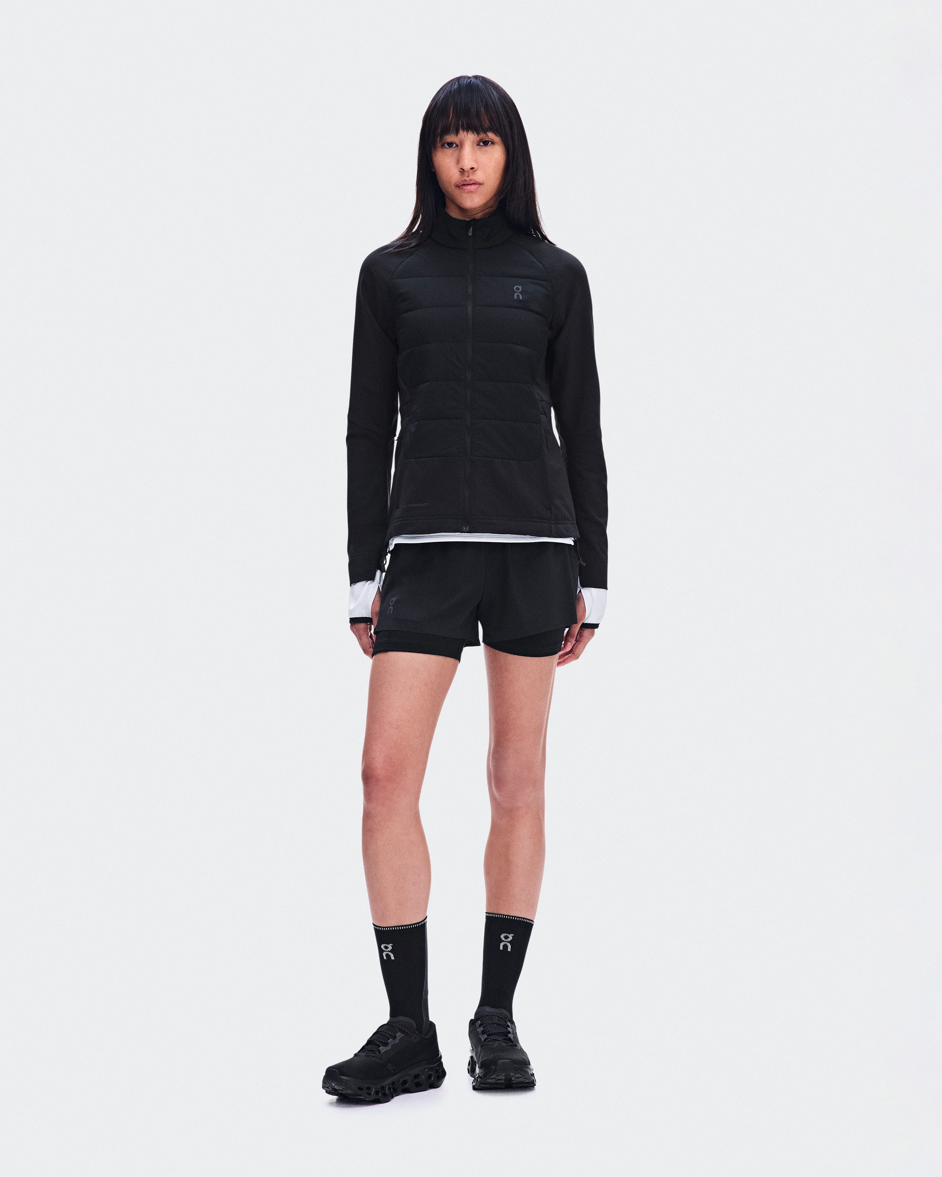 On Weather Hybrid Jacket Black Women Jackets