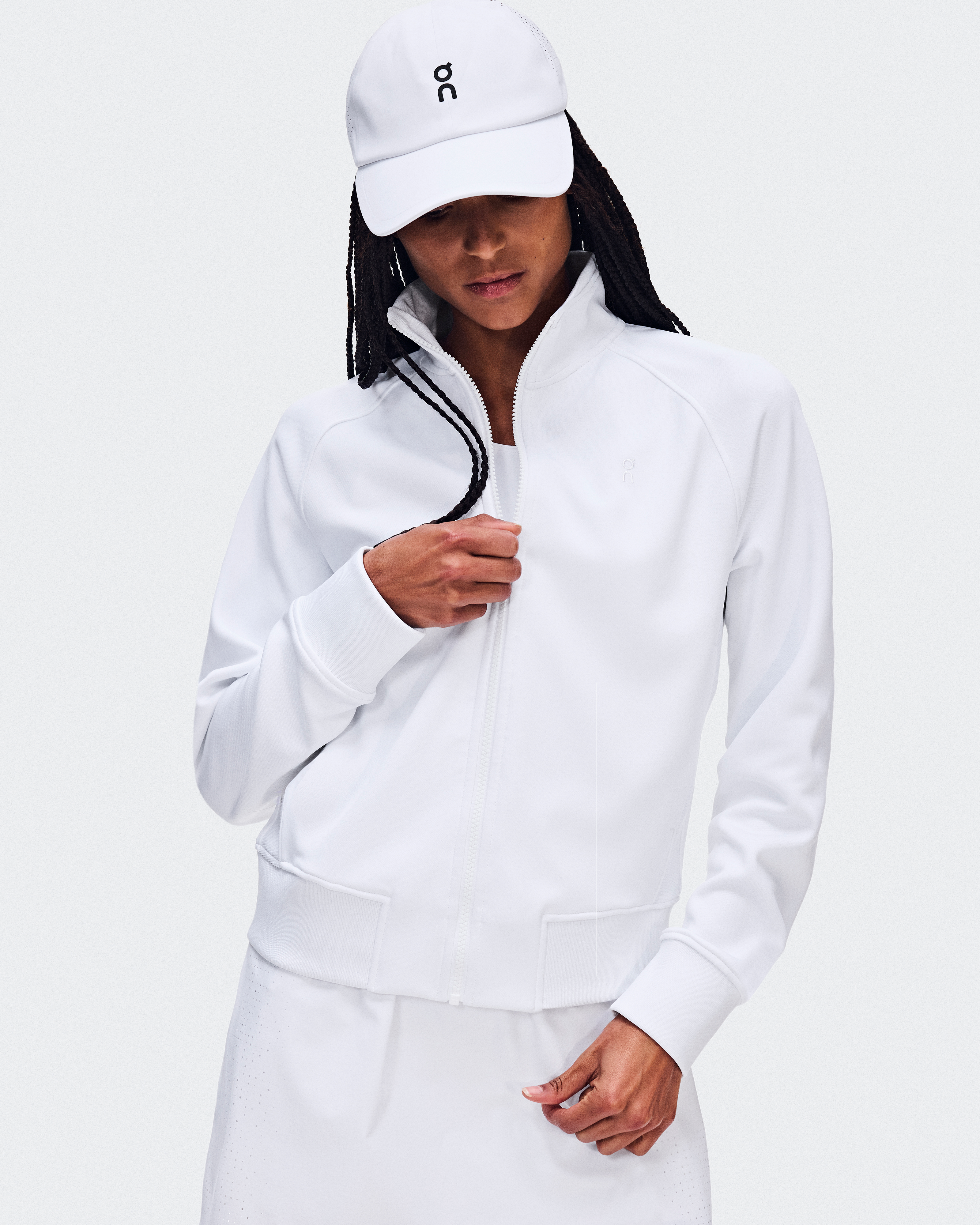 Courtside Full Zip LDNWomen / White / L