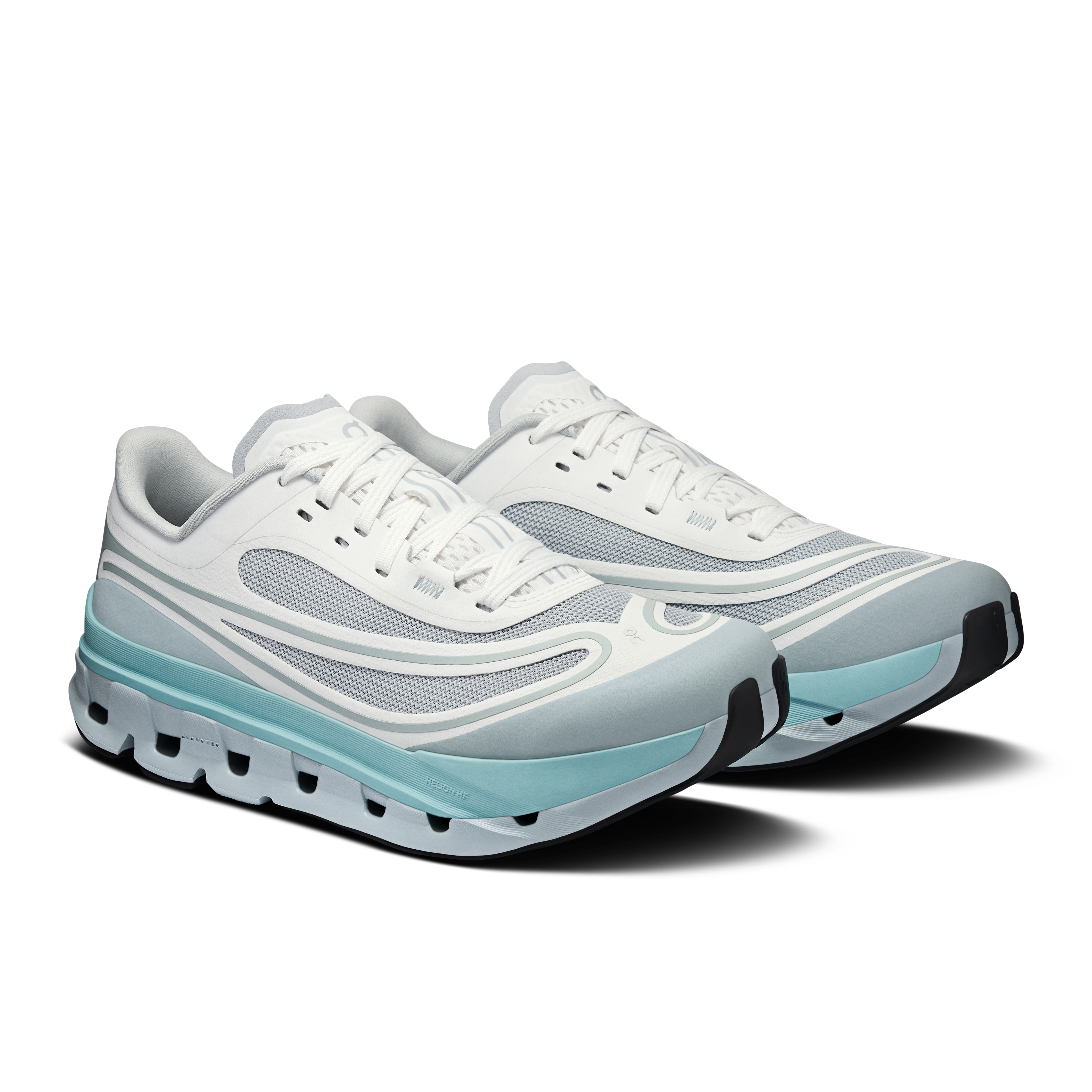 On Cloudflow 5 AD Hail & White Femme Active Life Chaussures
