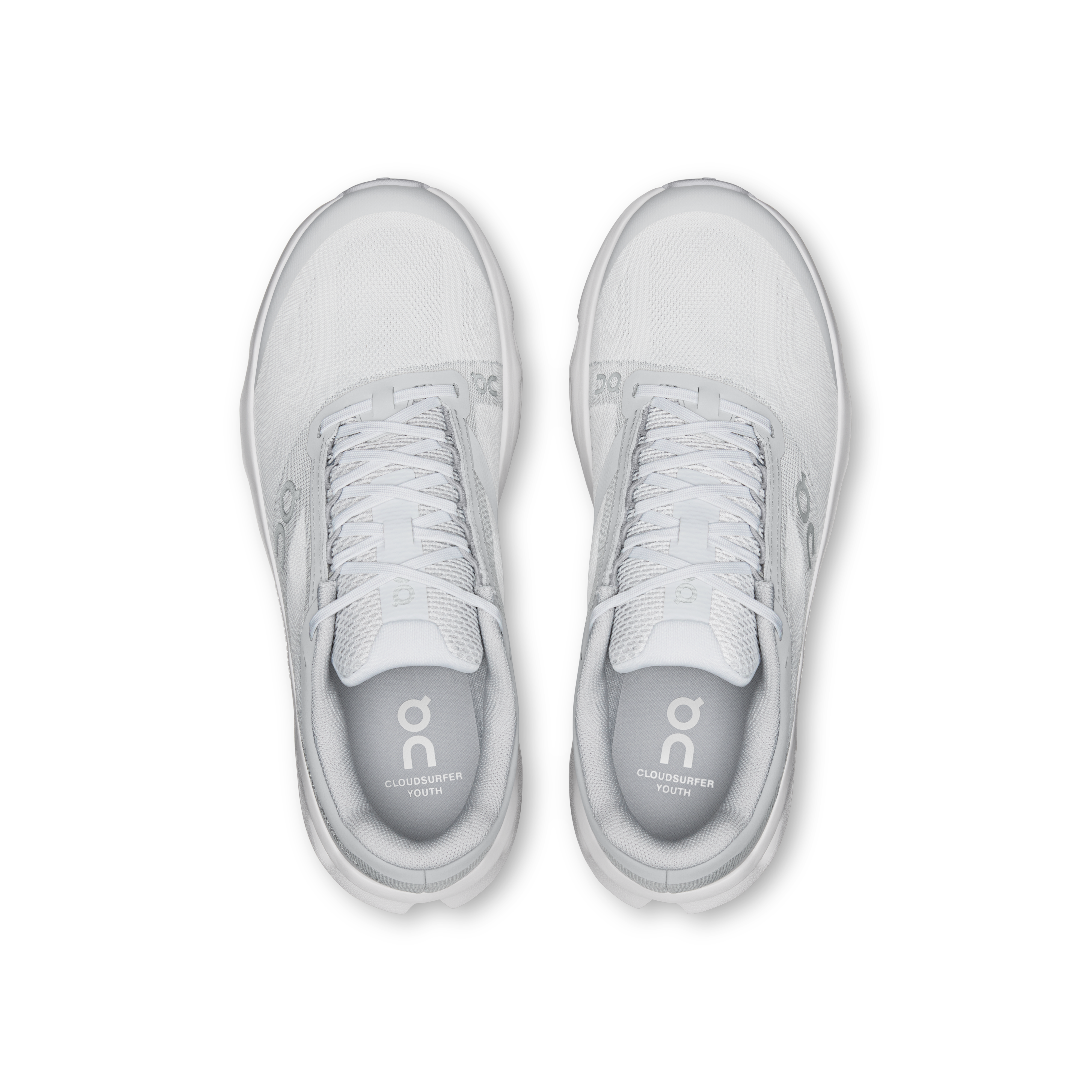 On Cloudsurfer Youth Frost & White Youth Road running Shoes