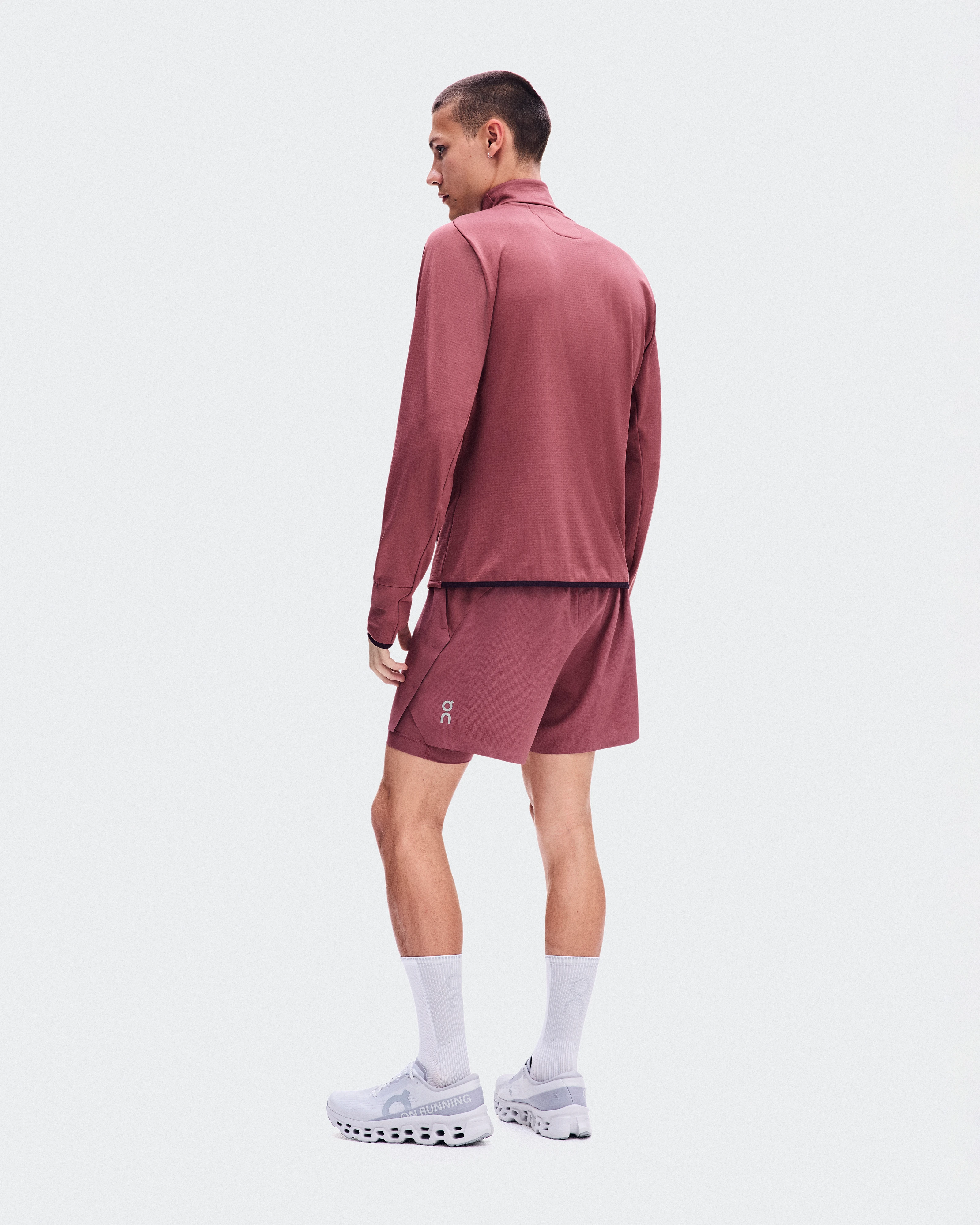 On Train 2-in-1 Shorts Barberry Men Shorts