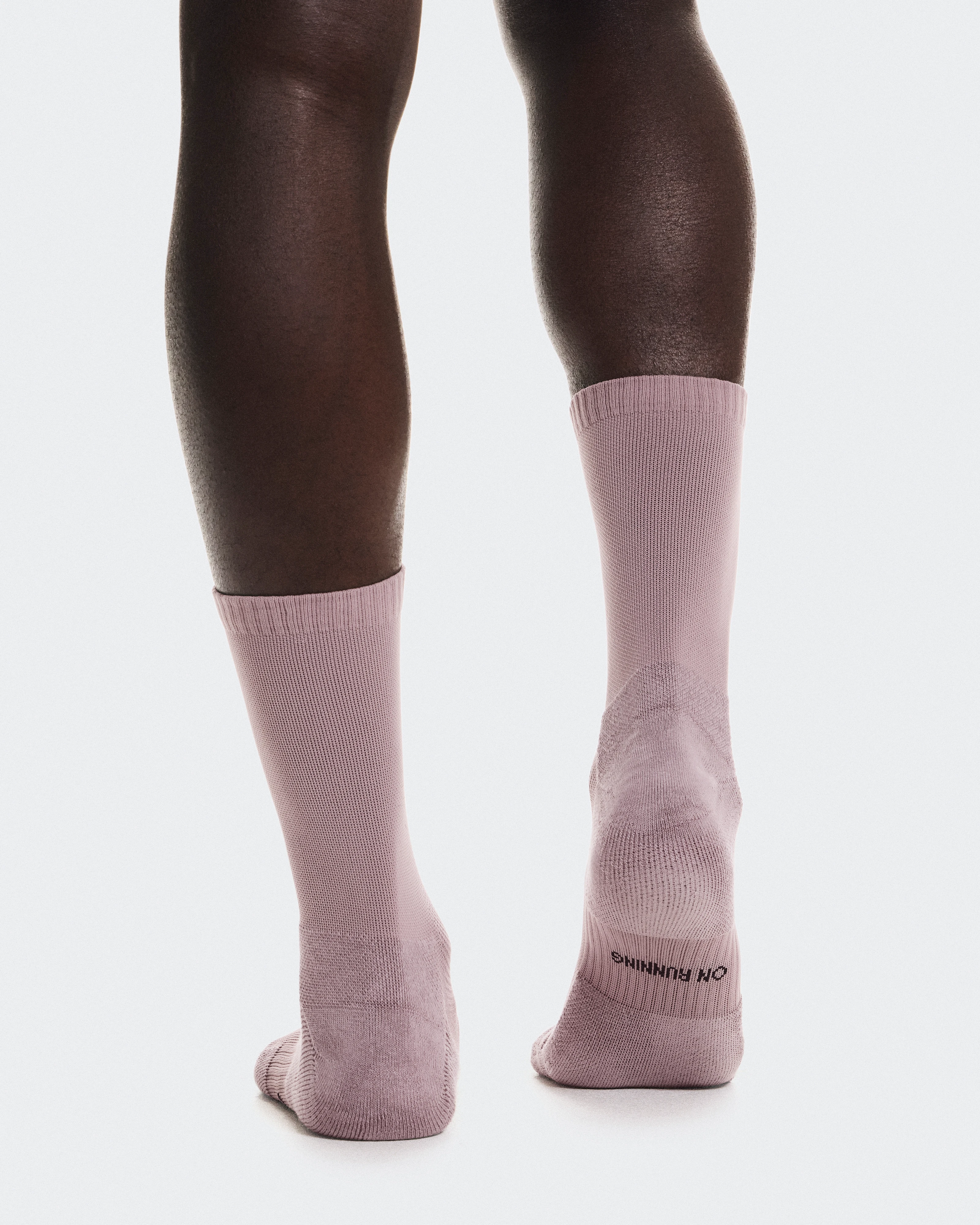 On Core Run Sock High 2P Sunstone & Heron Unisex Socks