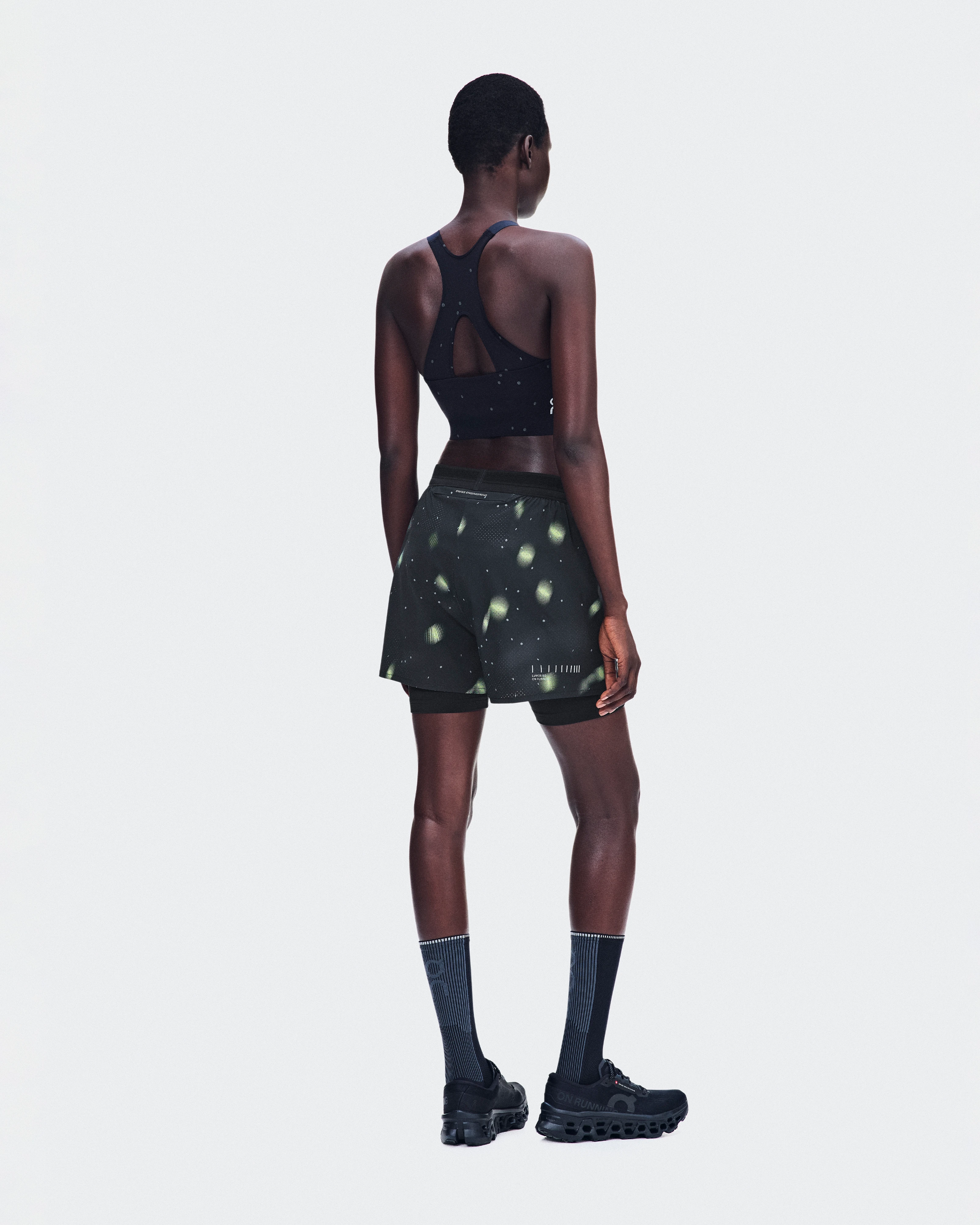 On Performance Shorts Lumos Black Femme Shorts