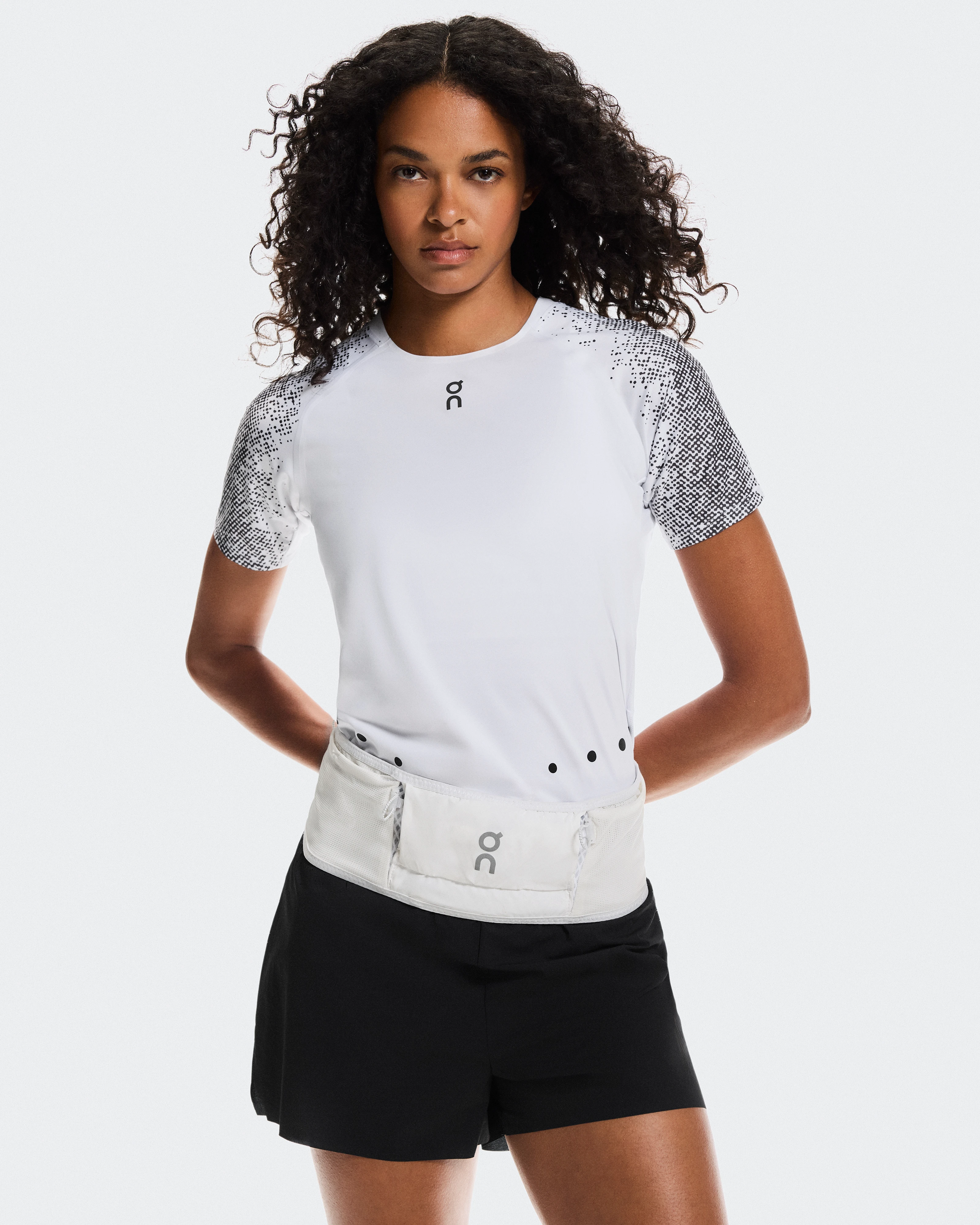 On Ultra Belt 2L White Unisex Belts
