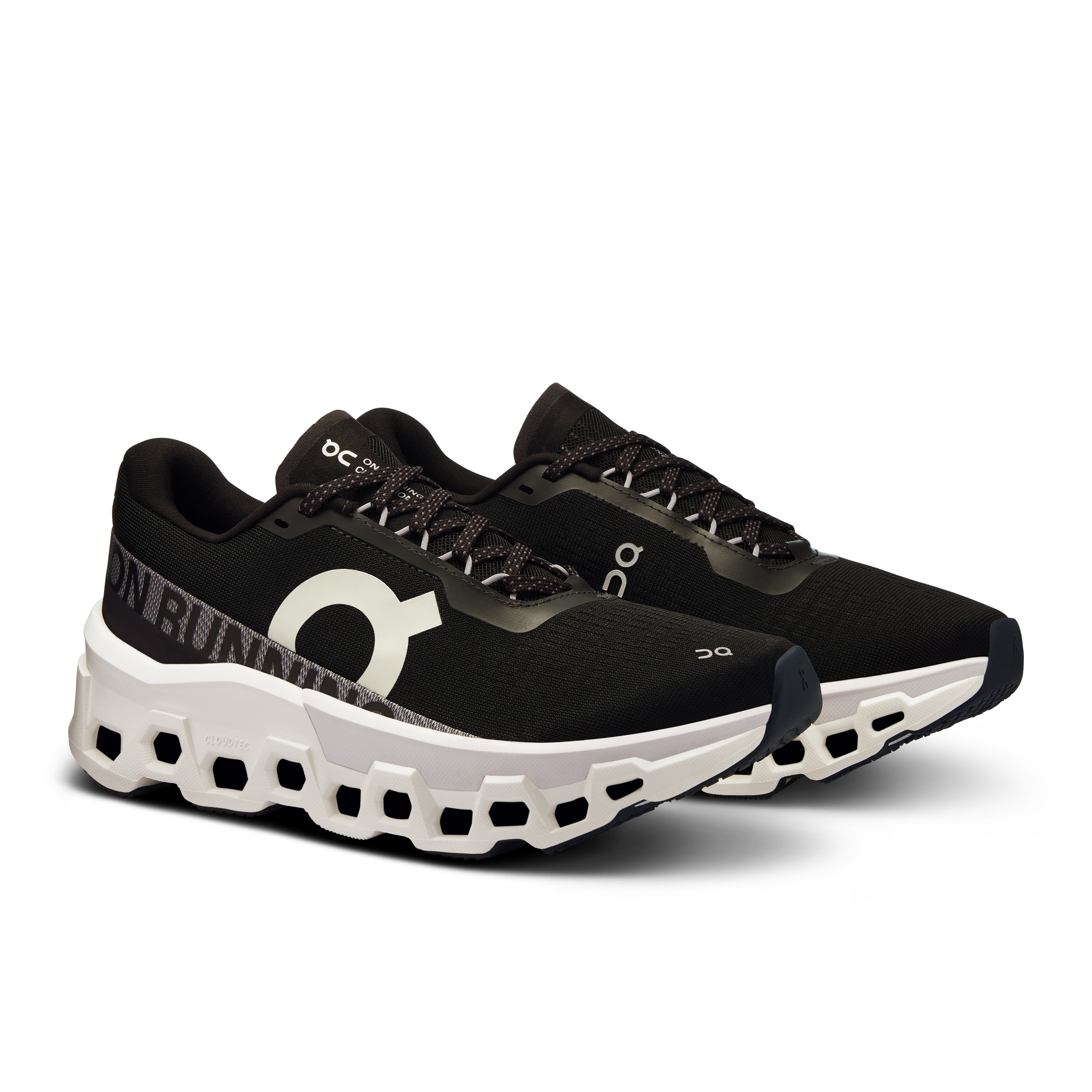 On Cloudmonster 2 Black & Frost Mujer Road running Calzado