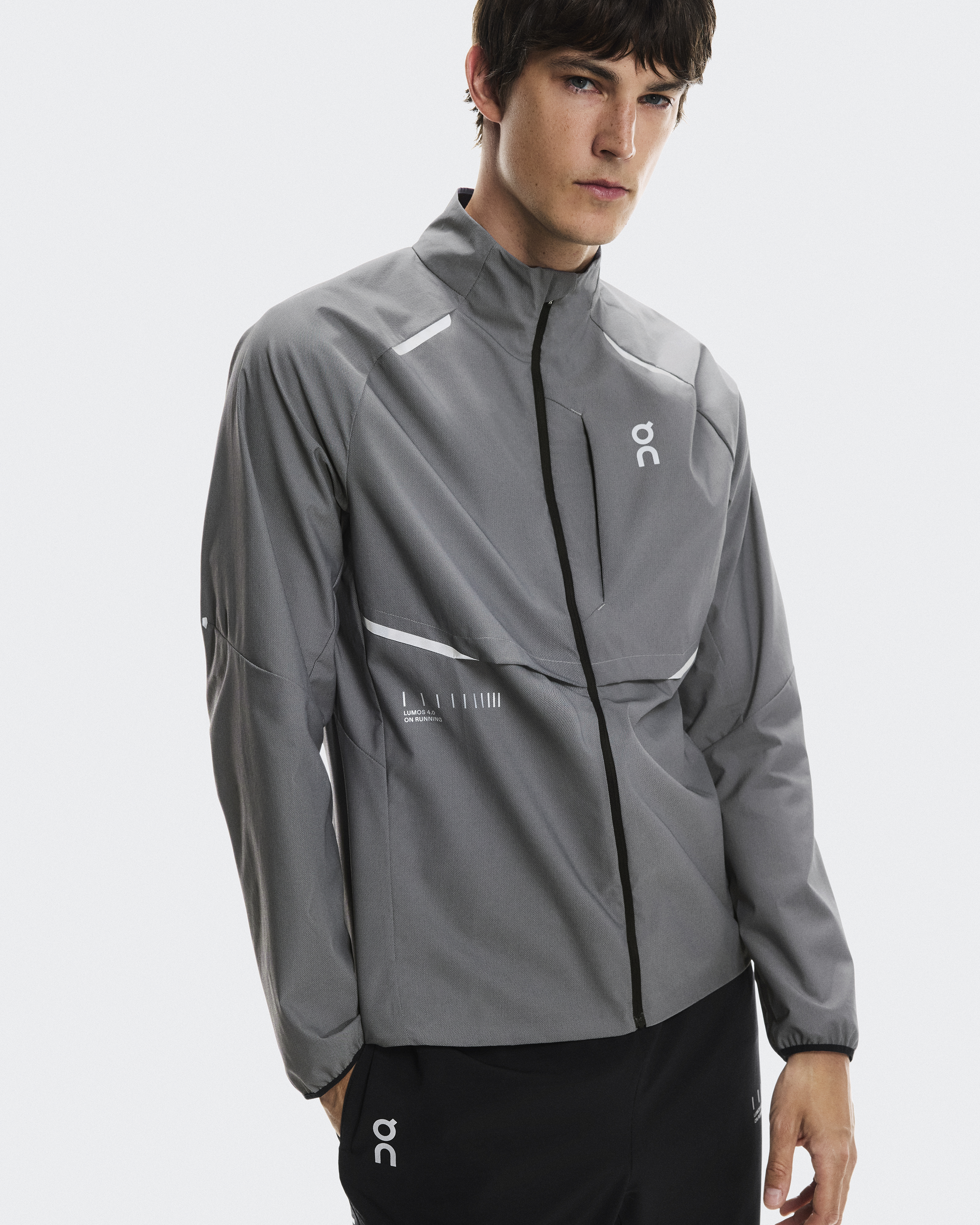 On weather jacket Men’s M ON Men's Weather Jacket Insulated – The Runners Shop