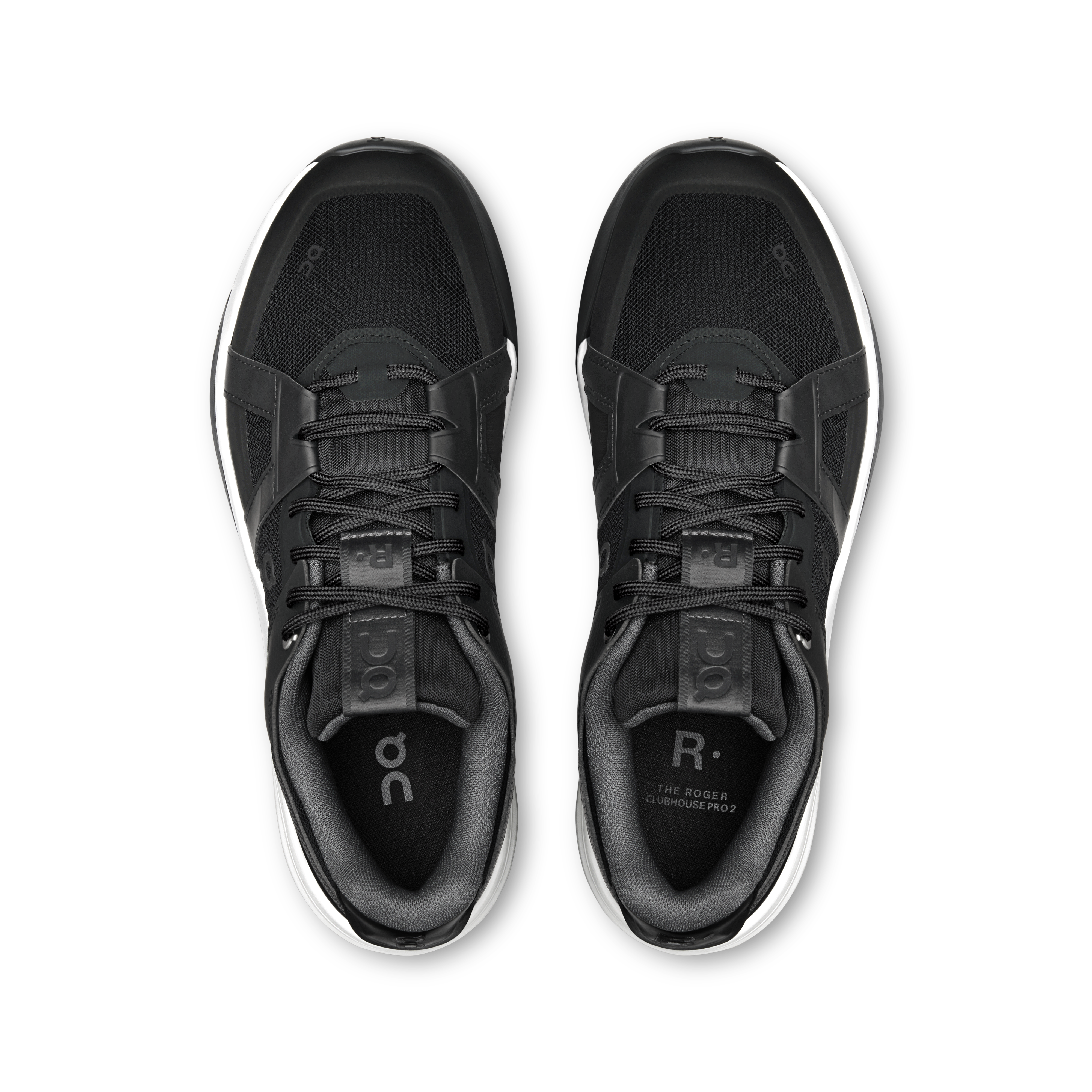 On THE ROGER Clubhouse Pro 2 Black & Eclipse Men Tennis Shoes