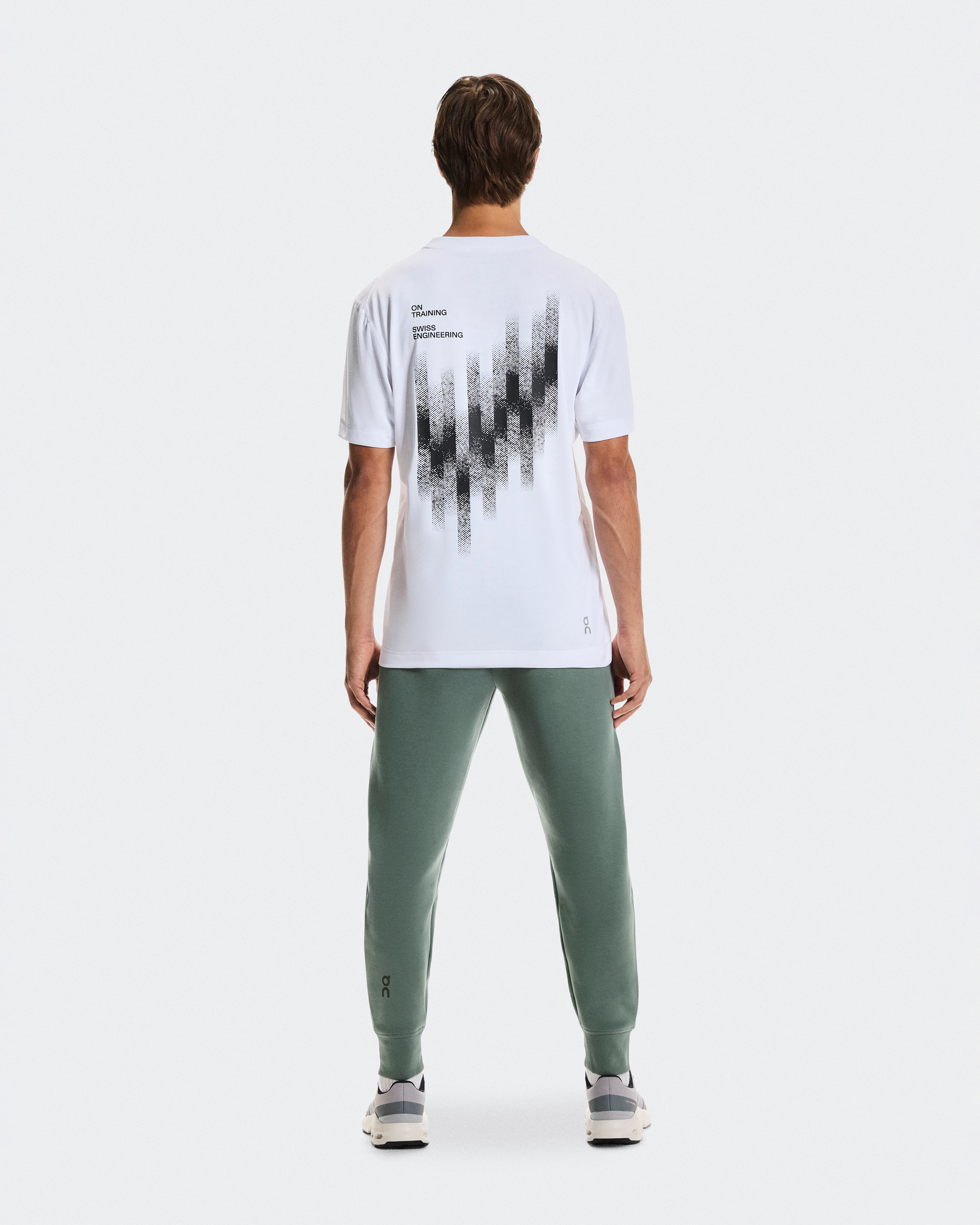 On Focus Tech Sweatpants Olive Masculino Calças