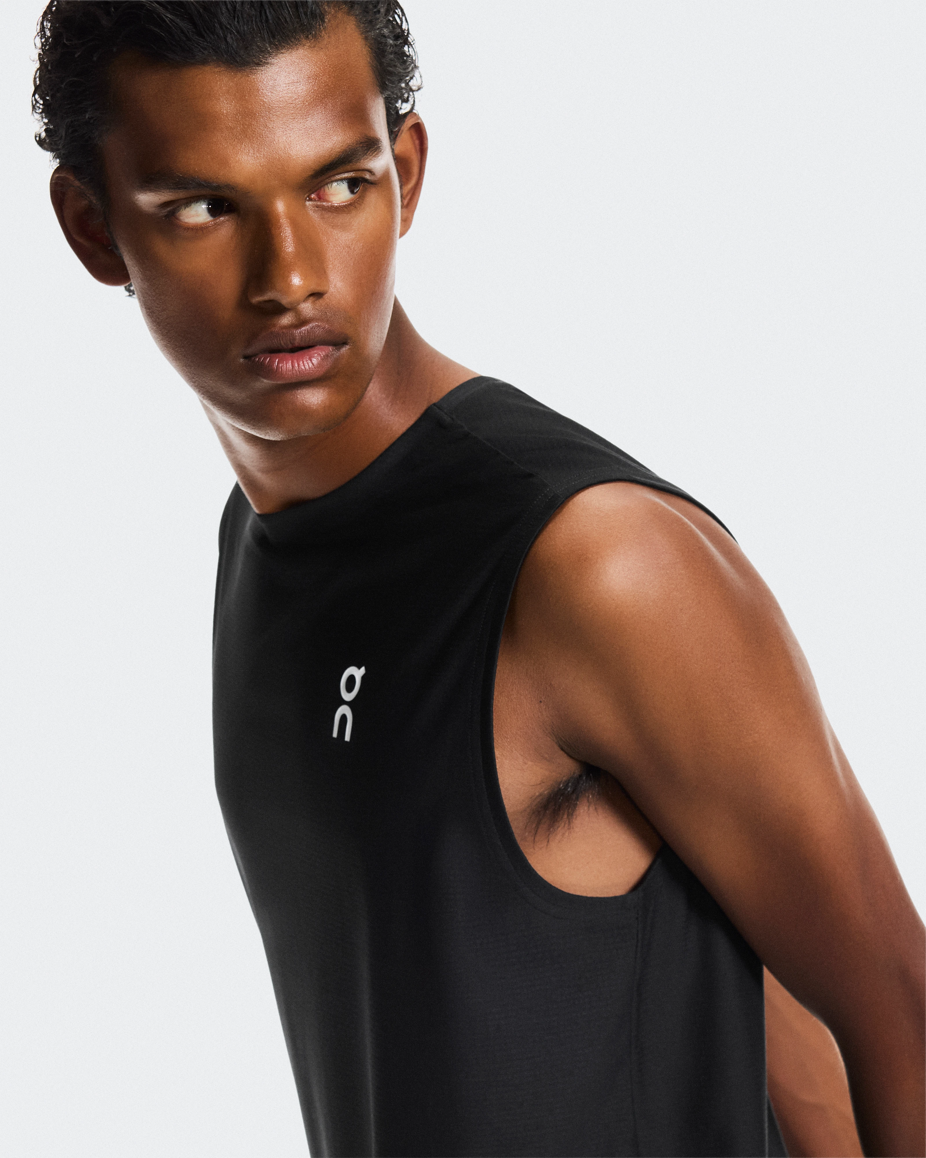 On Court Tank Black Men Tops and t-shirts