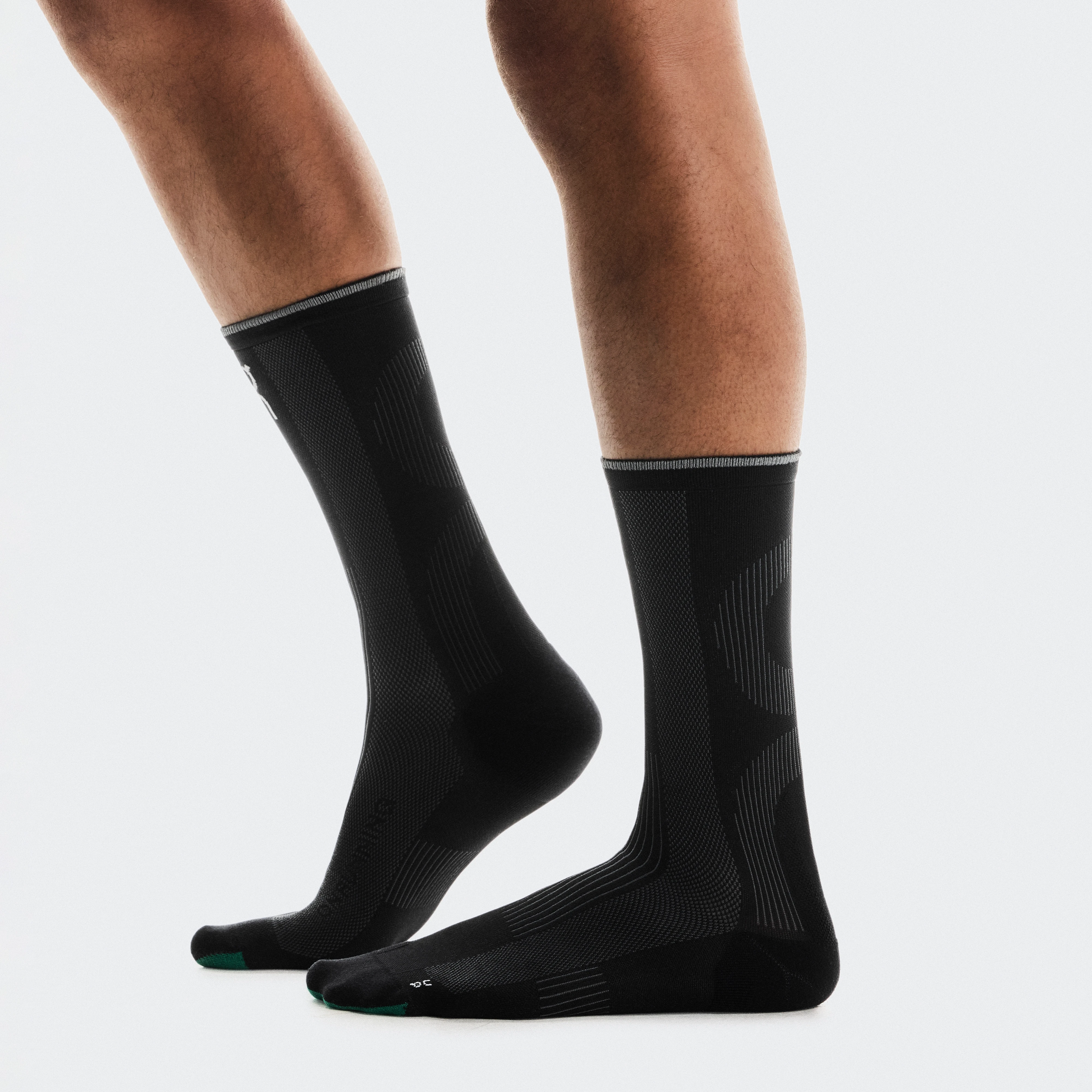 On Elite Run Sock High Black Unisex Unisex – Racing, moisture-wicking, breathable Socks