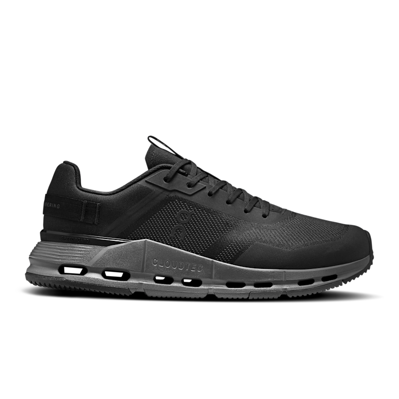 On Men's Cloudnova Form 2 TT Lifestyle Shoe in Black/Eclipse, Size: 10.5, Recycled Polyester