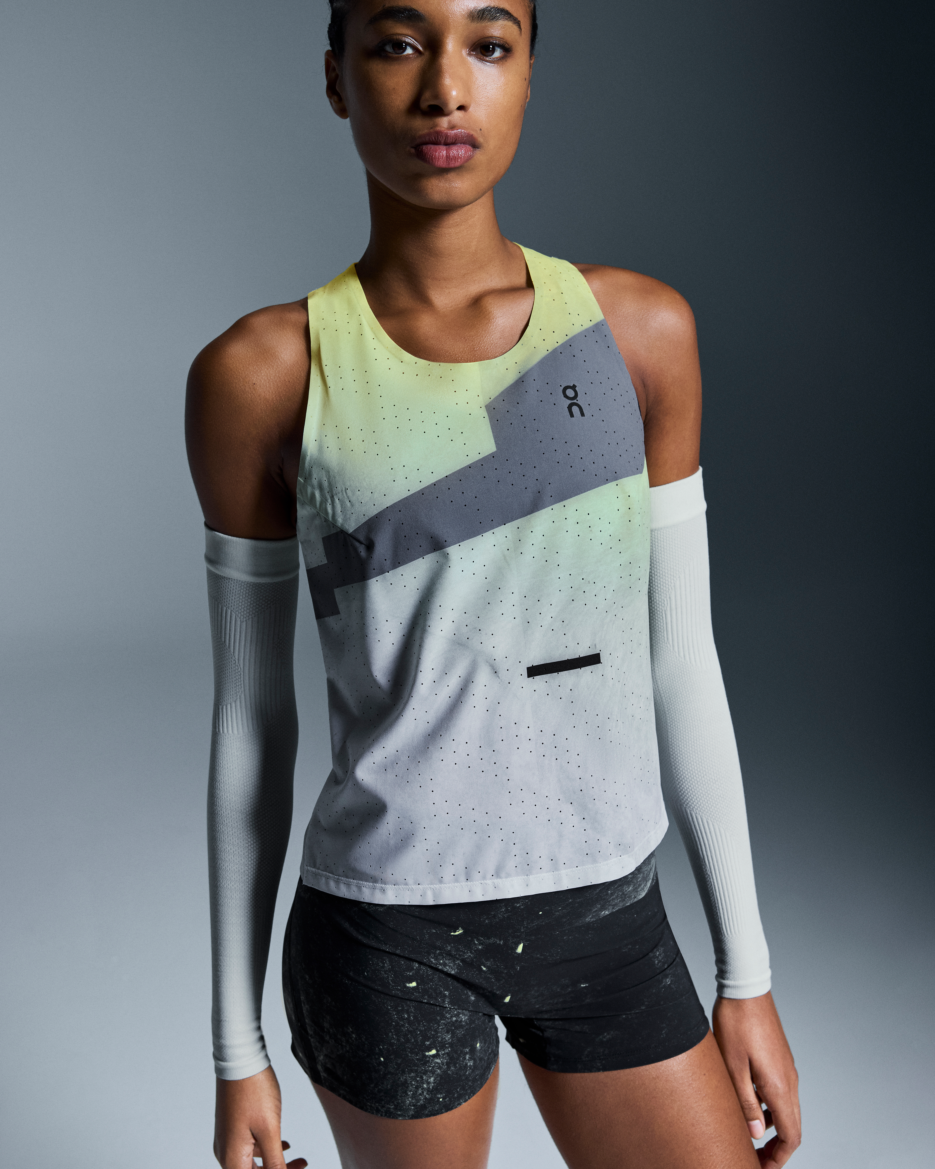 Race SingletWomen / Limelight | Glacier / L